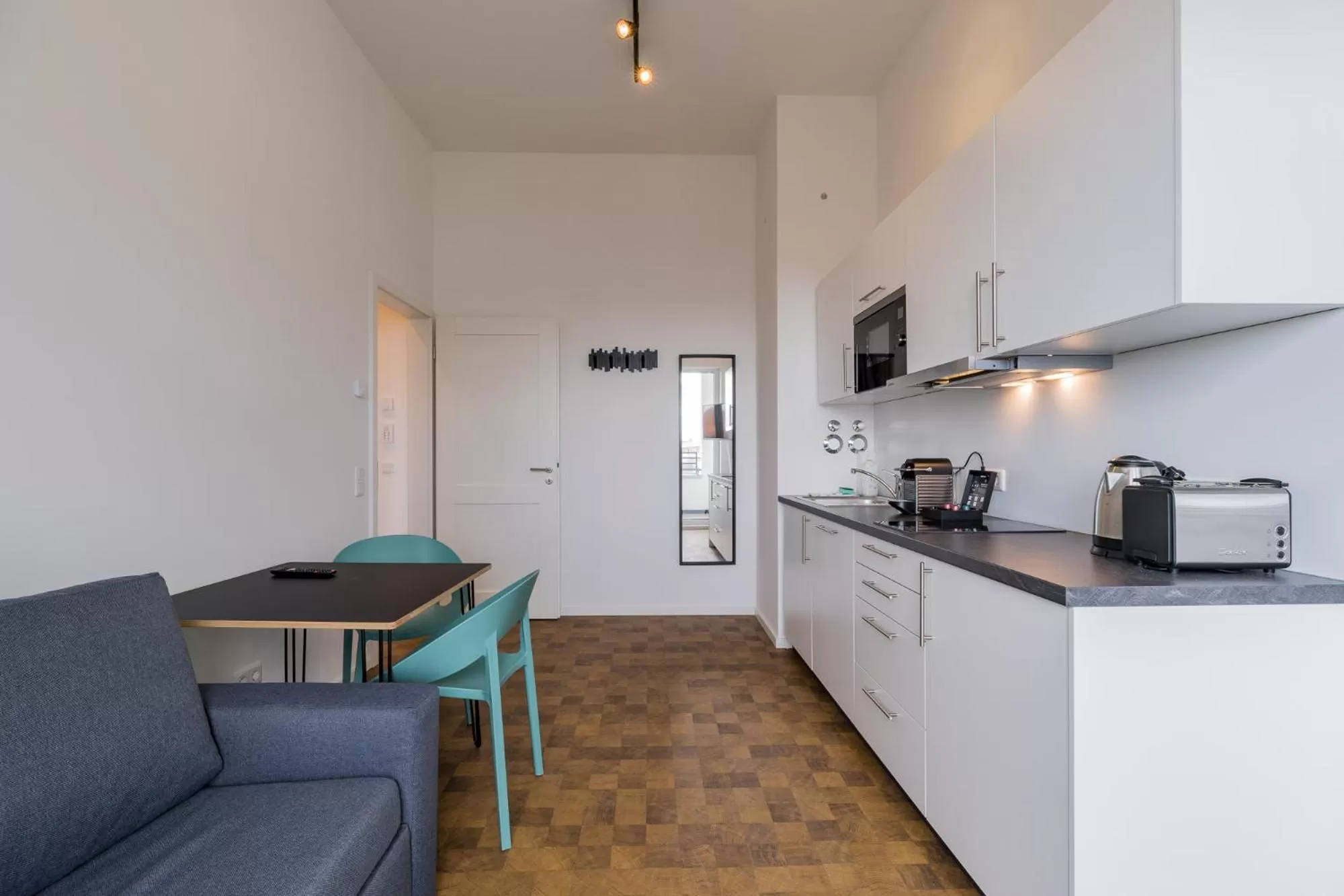 Kitchen or kitchenette in Nena Apartments Hermannplatz