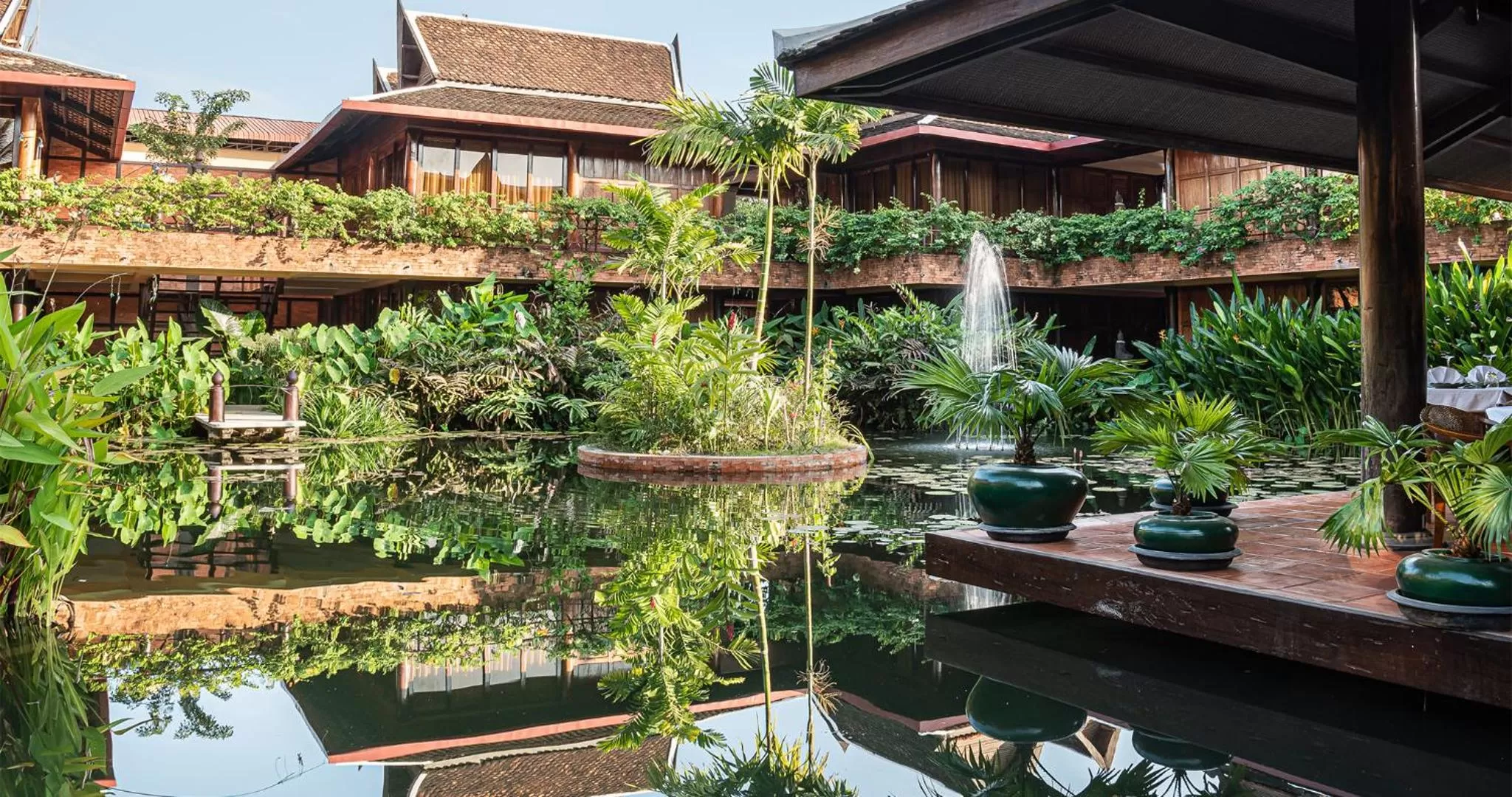View (from property/room) in Angkor Village Hotel - Small Luxury Hotels of the World