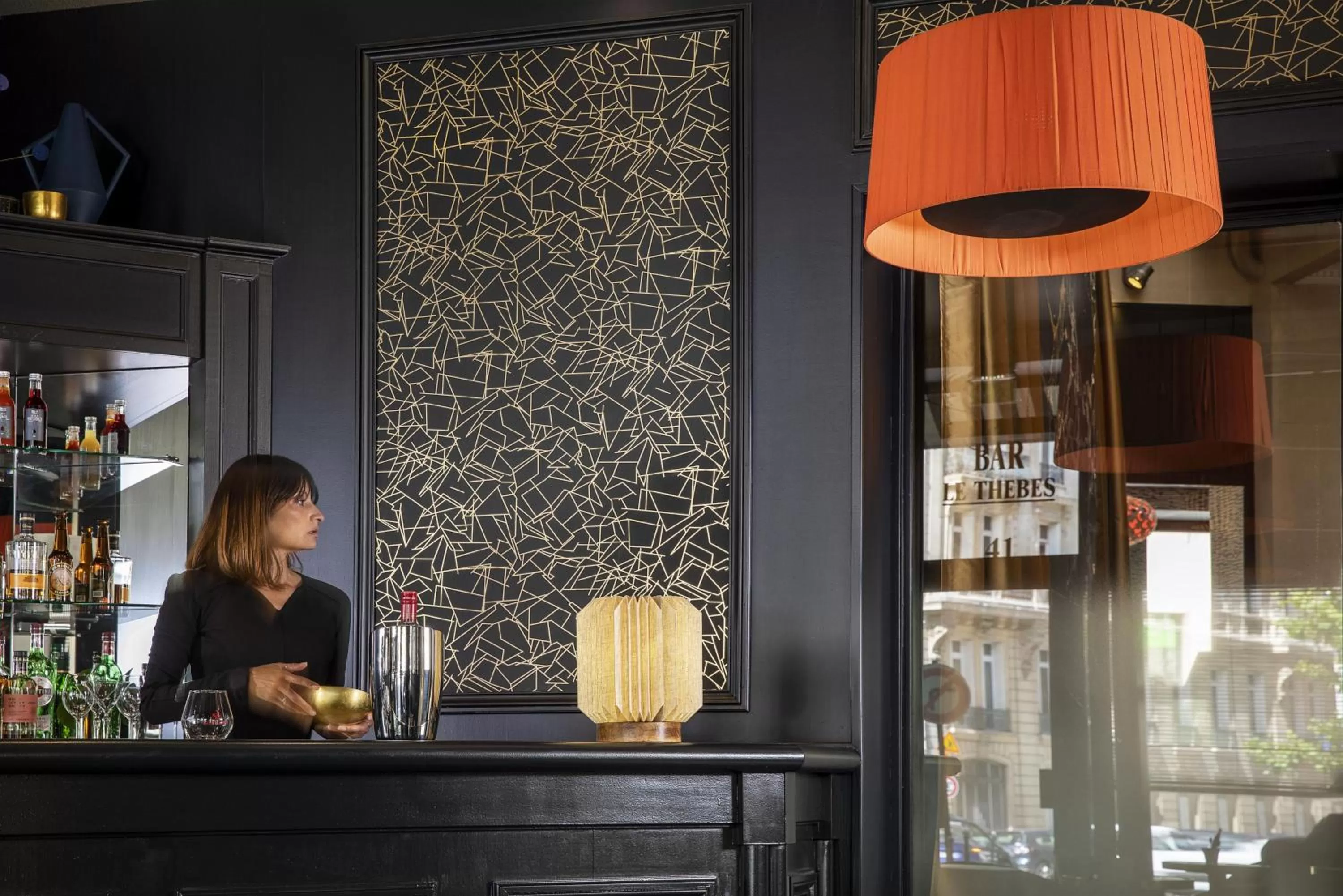 Lounge or bar in Hôtel Elysées Régencia