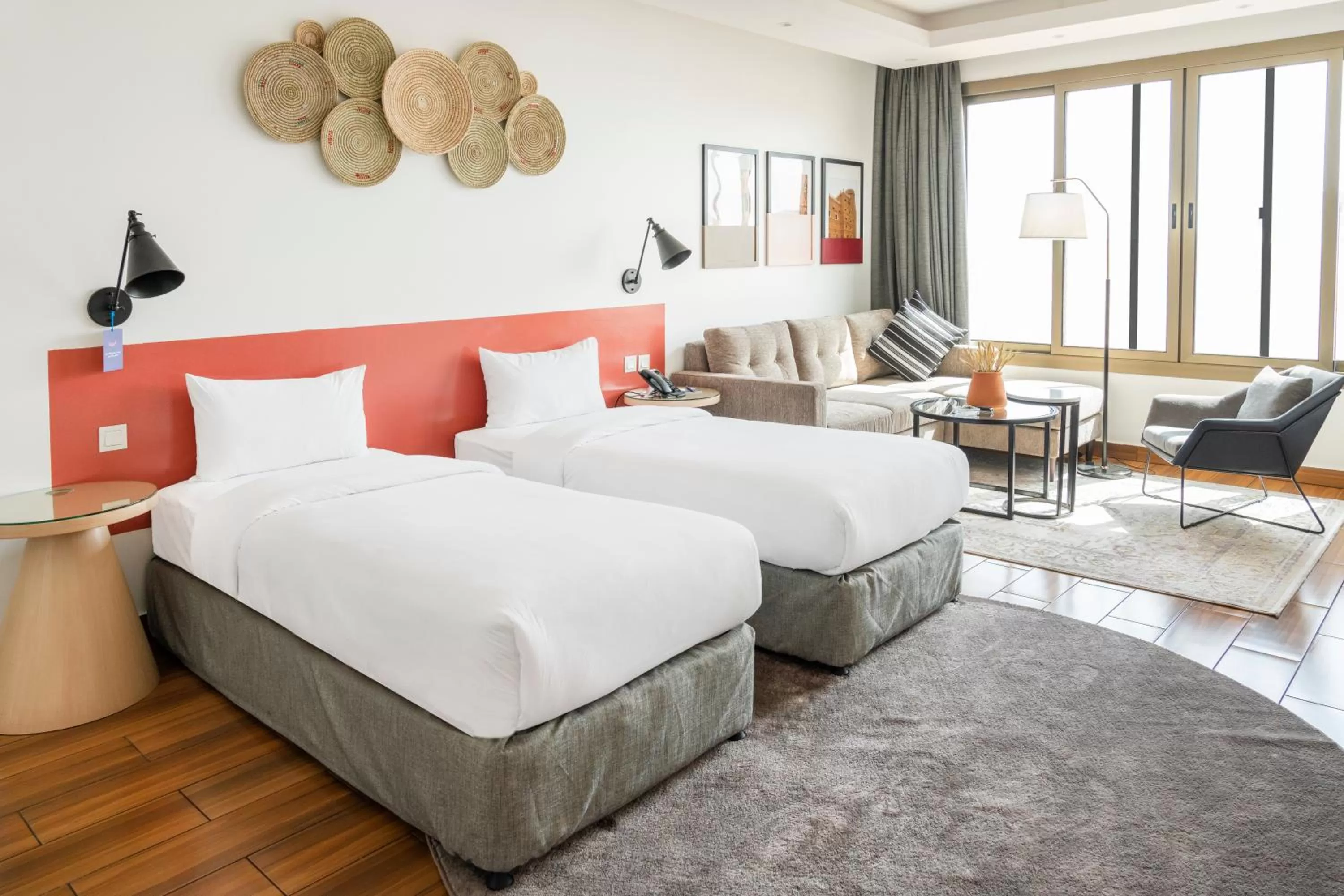 Bed in Dara Qurtubah Hotel