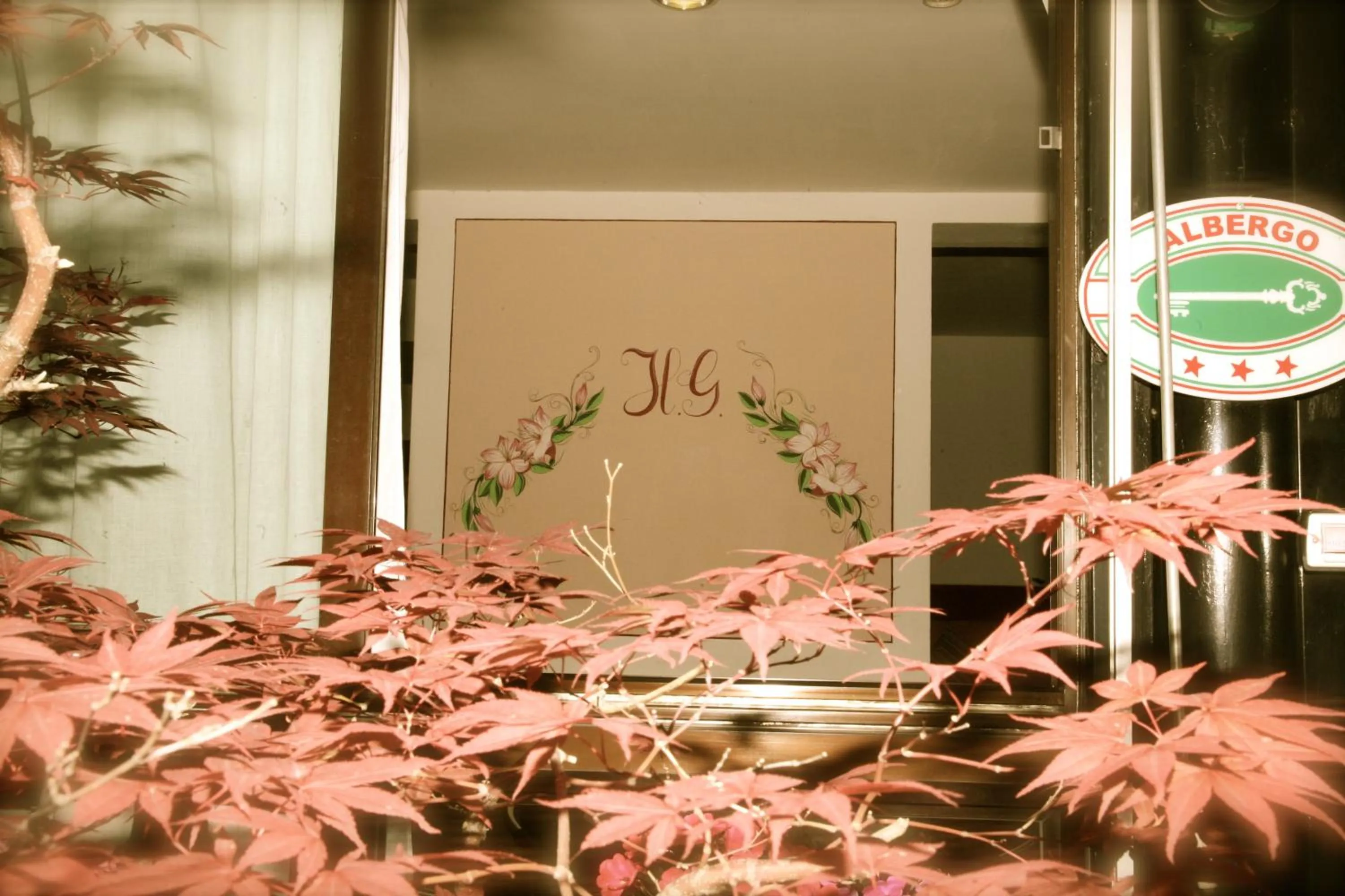 Decorative detail in Hotel Giovanna