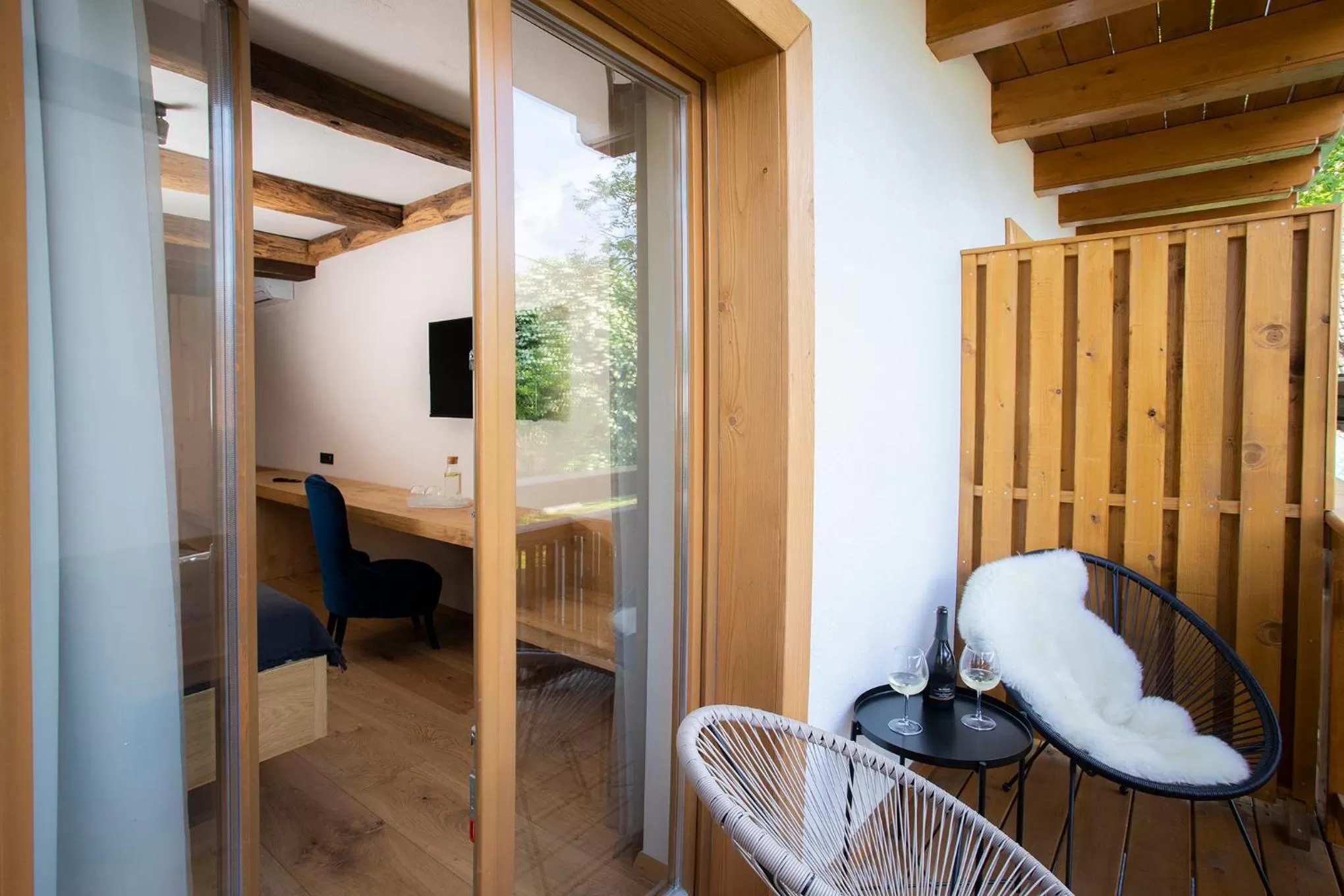 Balcony/Terrace in House Troha