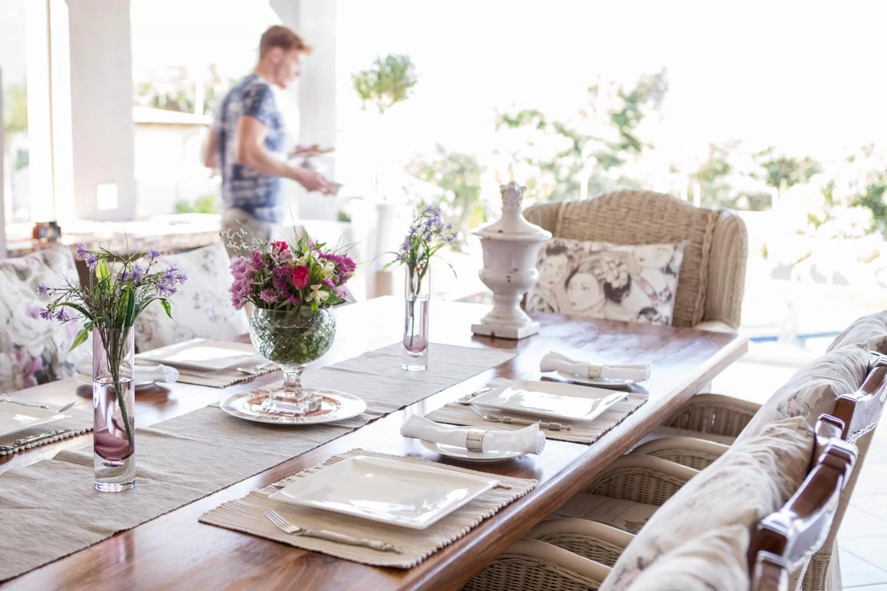 Patio in La Vida Luka - Luxury Guesthouse