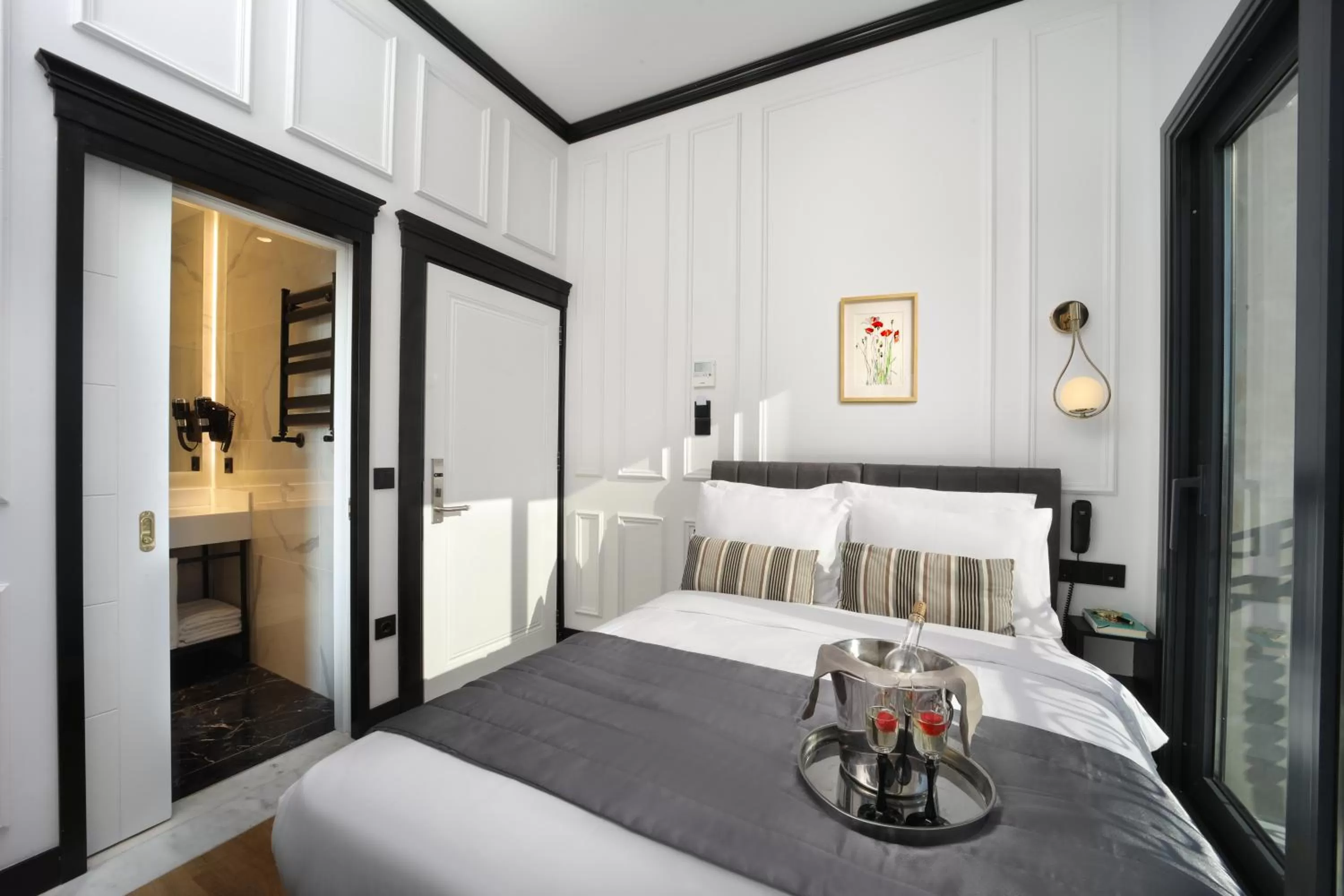 Bed in The Trinity Hotel Taksim - Special Category