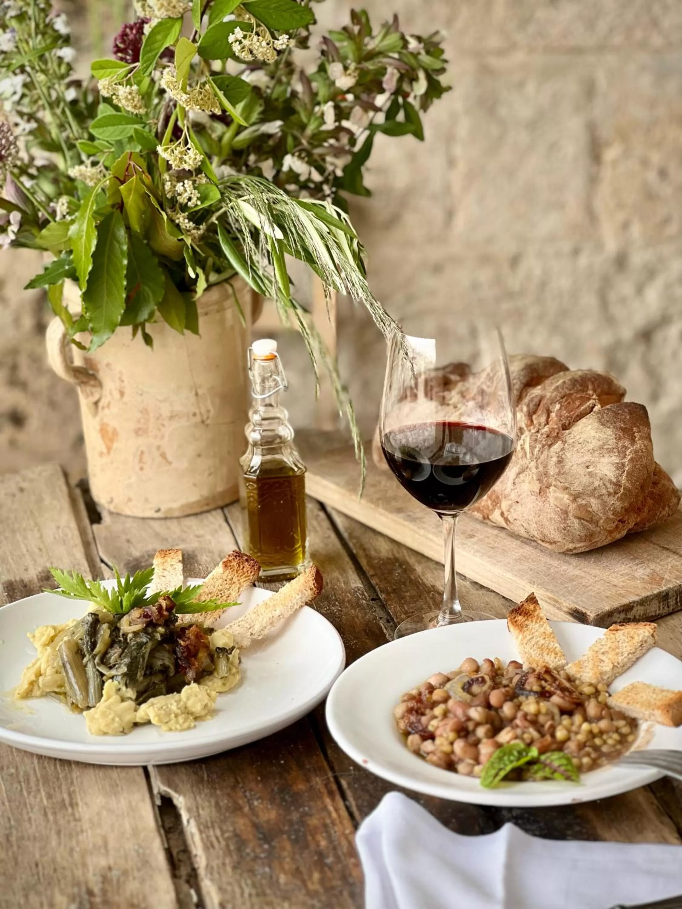 Food and drinks in Sextantio Le Grotte Della Civita
