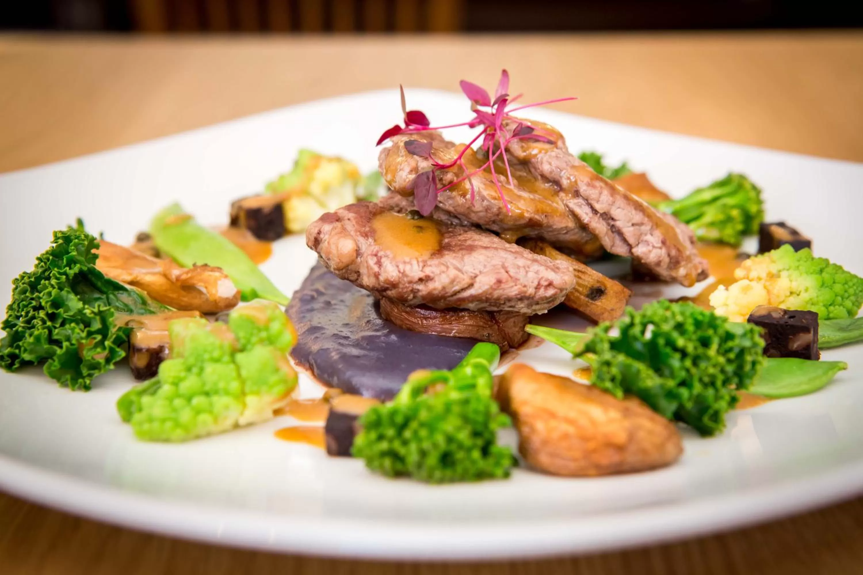 Food close-up in Dunmuir Hotel