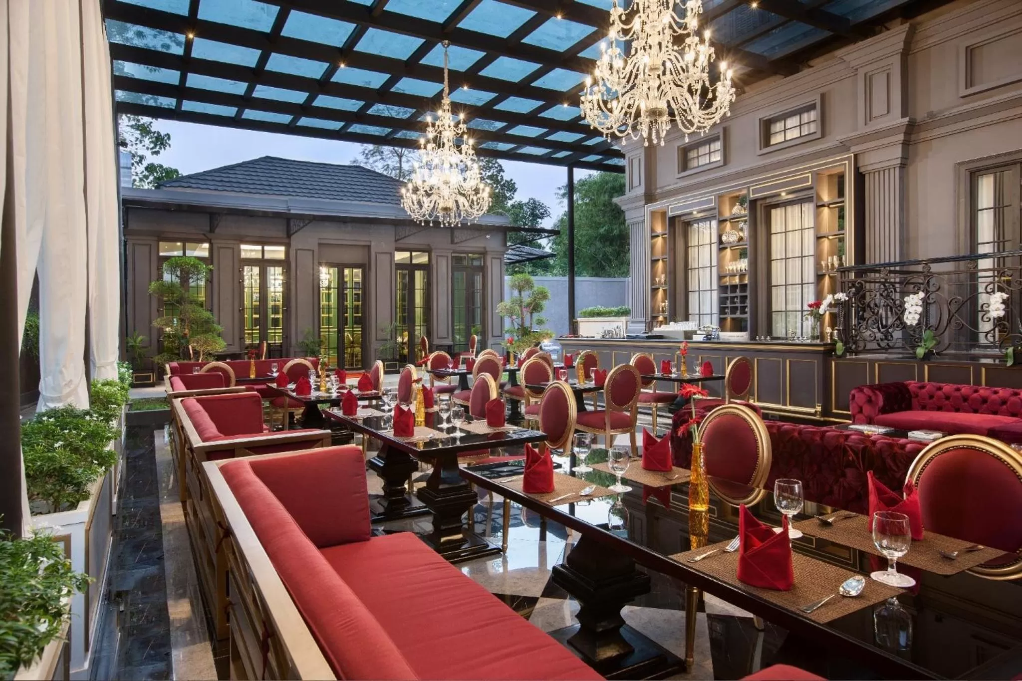 Lounge or bar in Sofia Boutique Residence