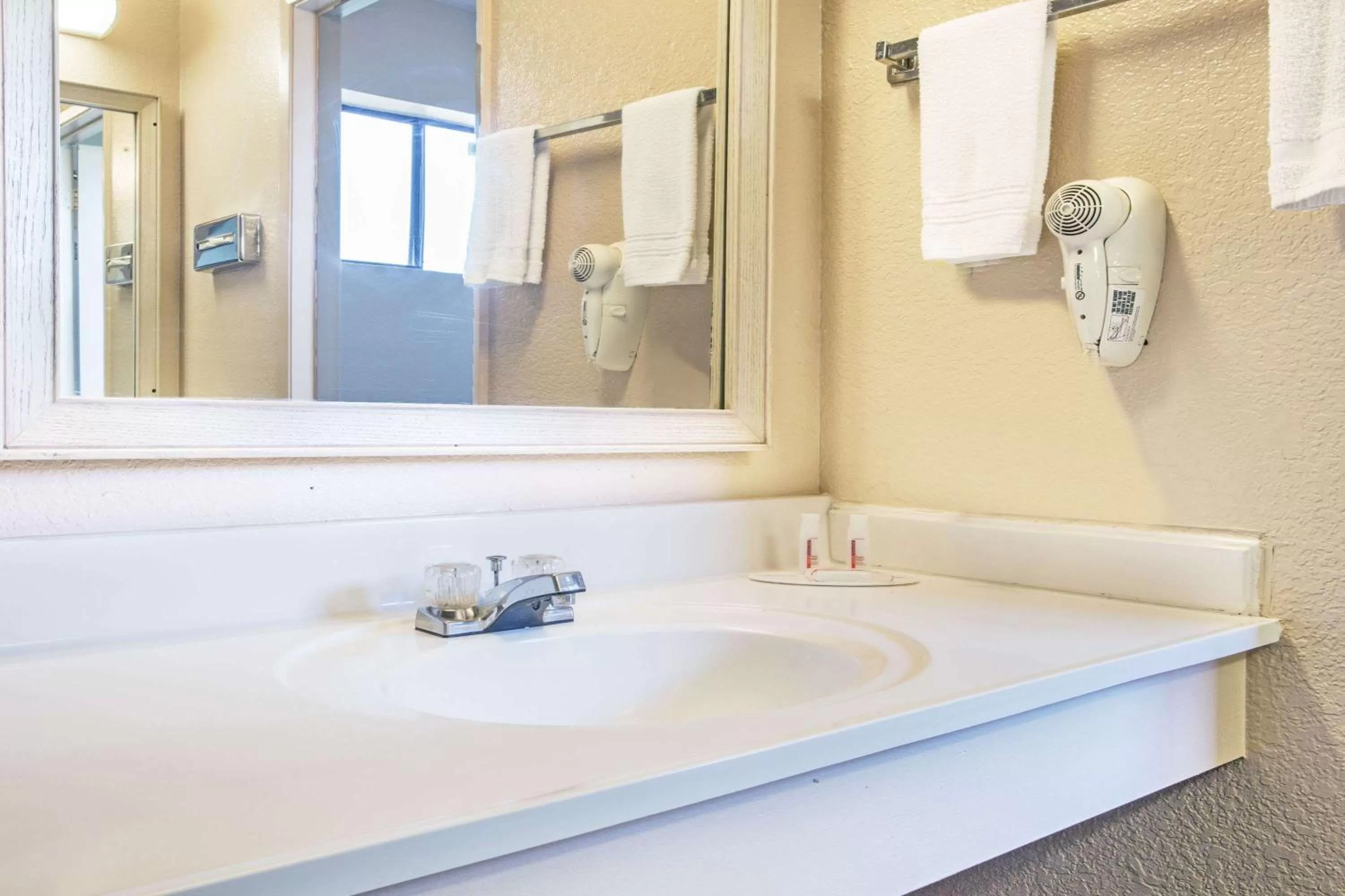 Bathroom in Travelodge by Wyndham Turlock