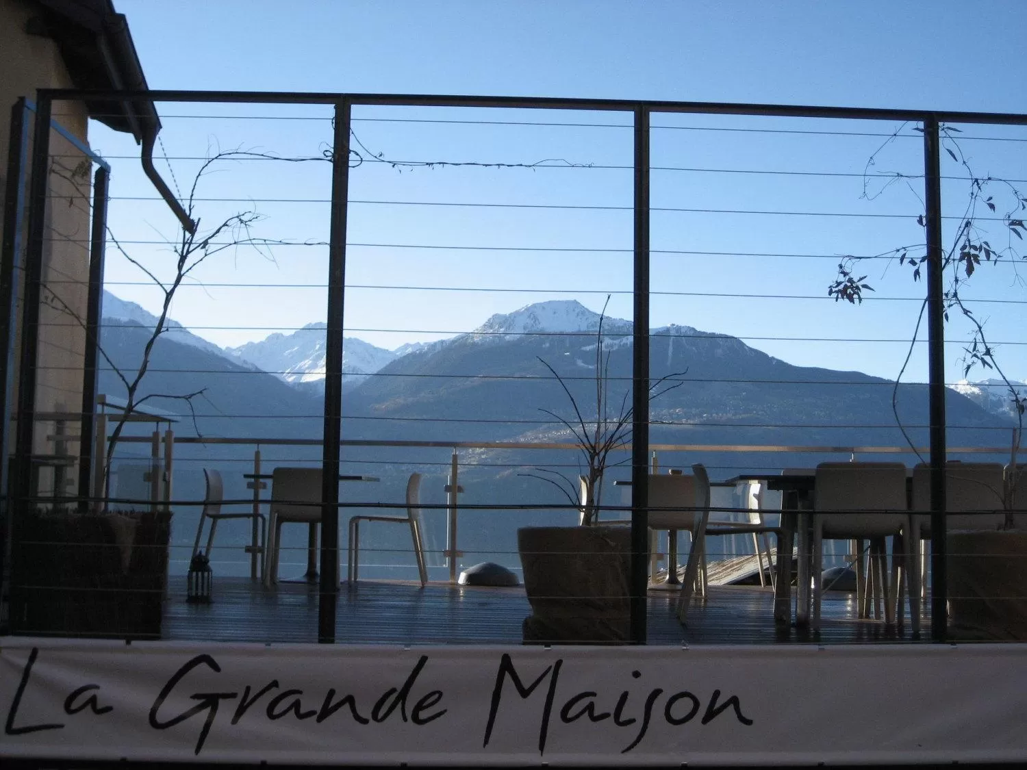Restaurant/places to eat in La Grande Maison