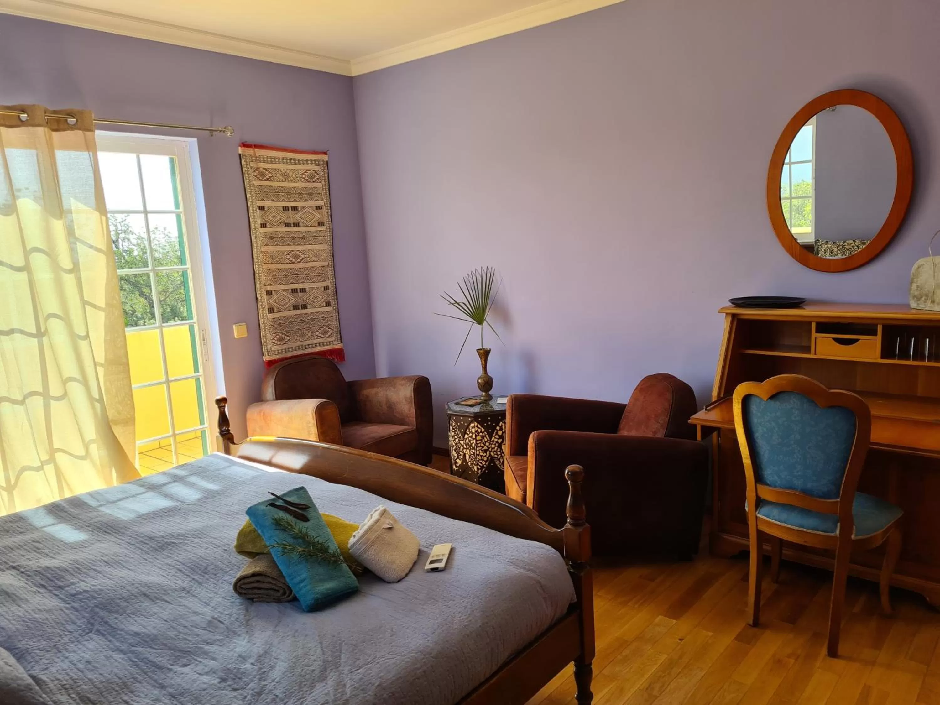 Bed in Casa dos Ventos