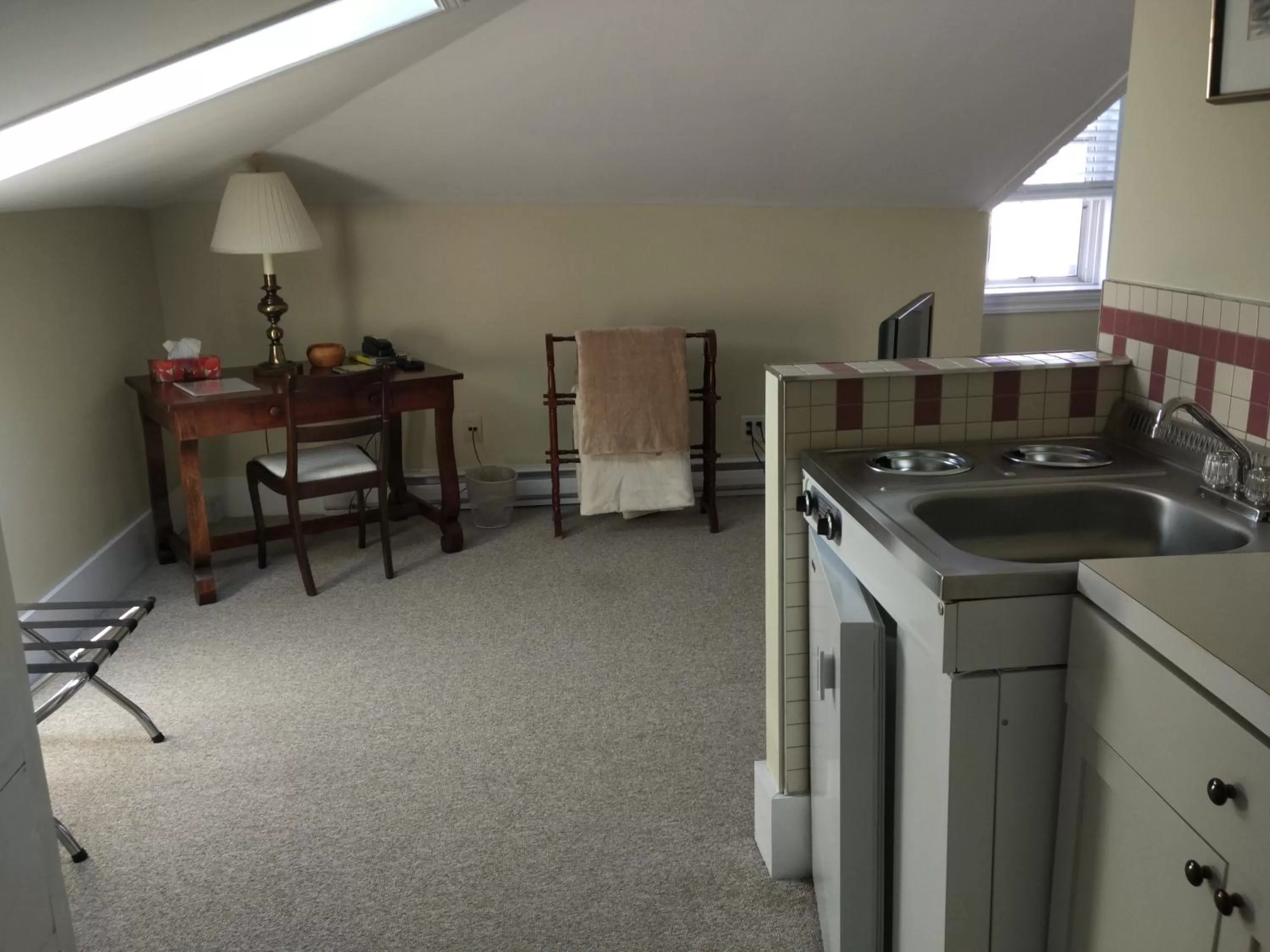 Seating area in Homeport Historic B&B