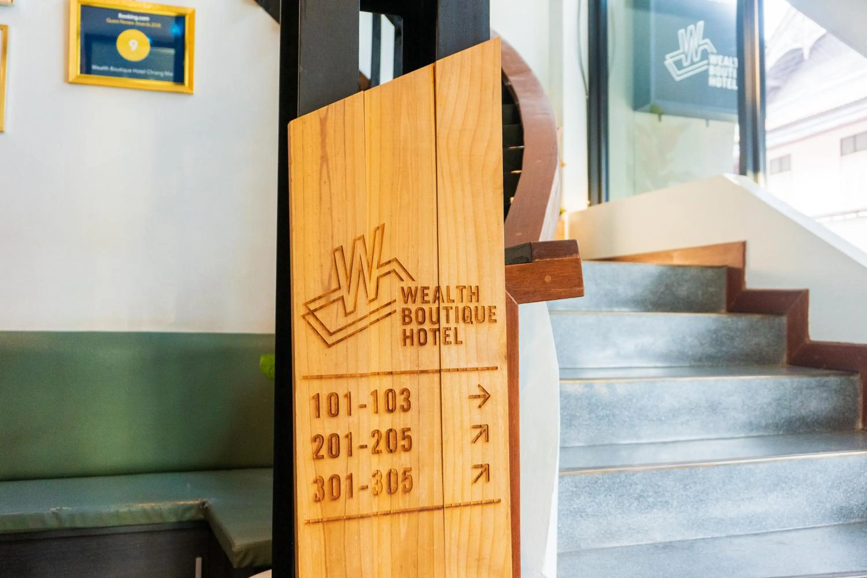 Property building in Wealth Boutique Hotel Chiang Mai