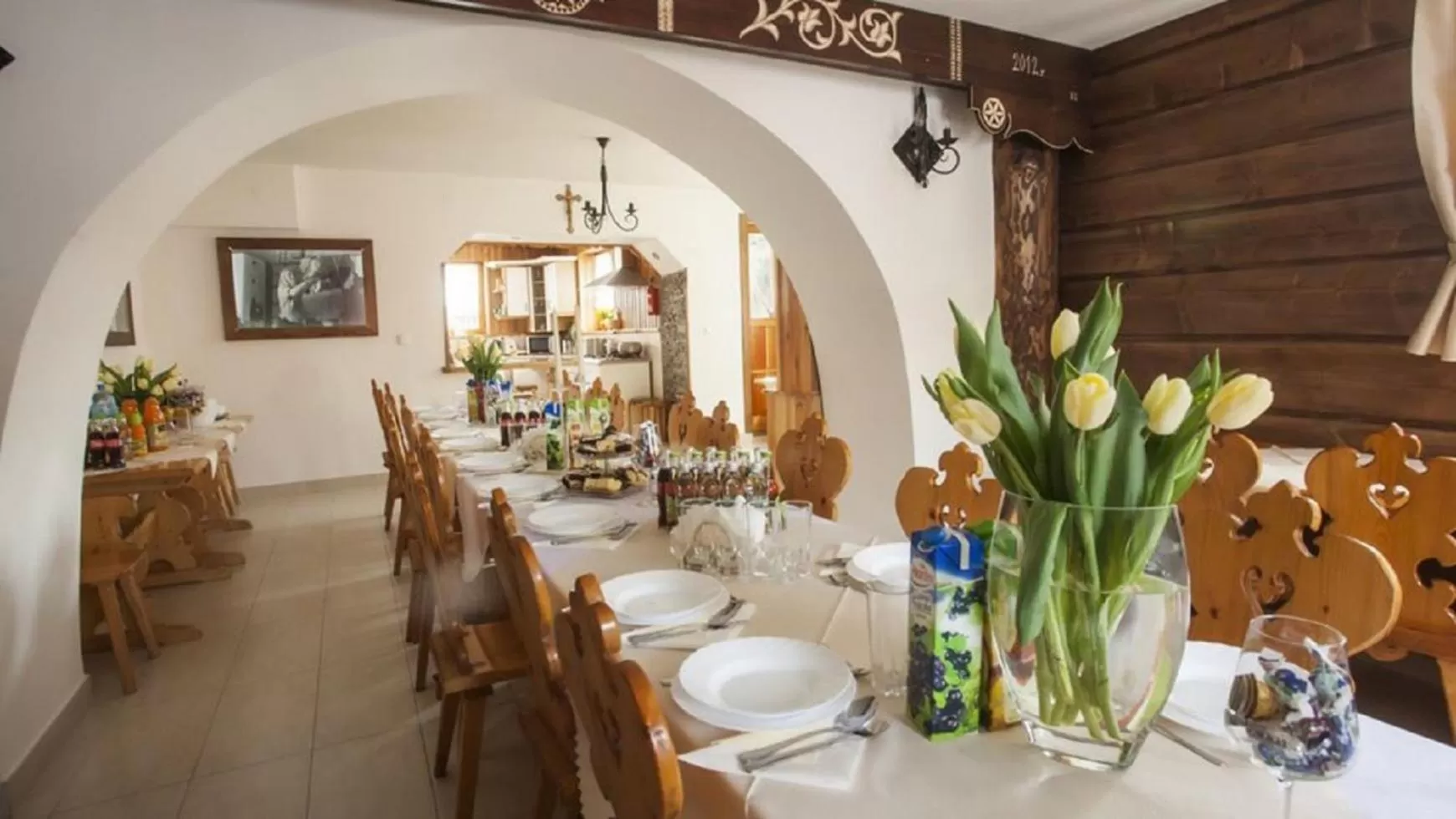 Dining area, Restaurant/Places to Eat in Chata u Bronka