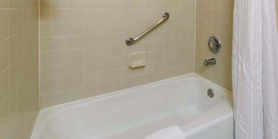 Shower in Maverick Hotel and Casino by Red Lion Hotels