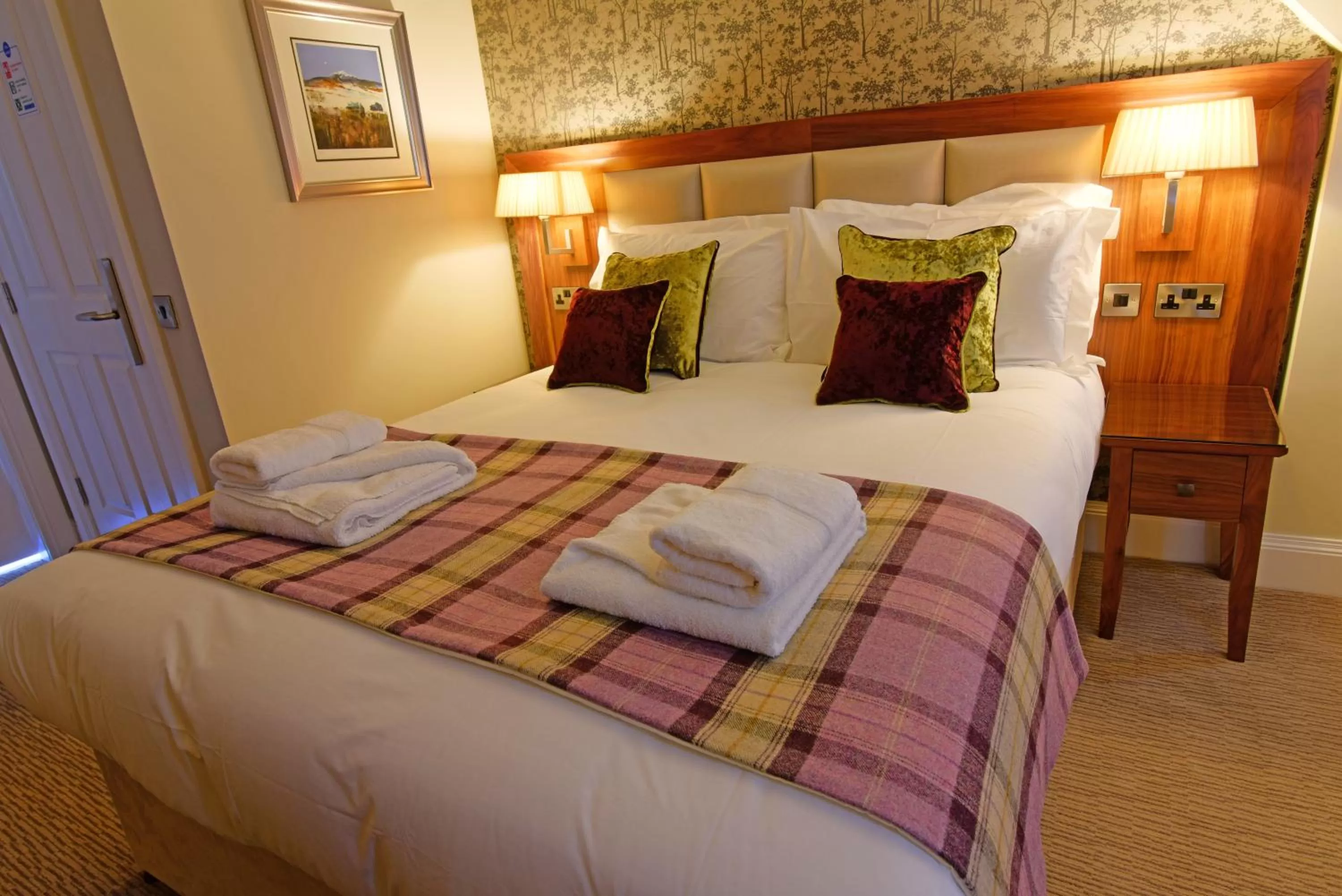 Bed in The Townhouse Aberfeldy - Rooms & Breakfast