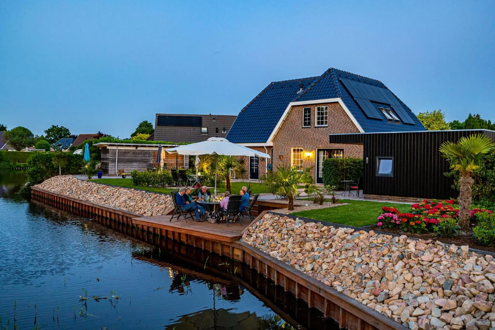 Property Building in B&B de Wiekeborg