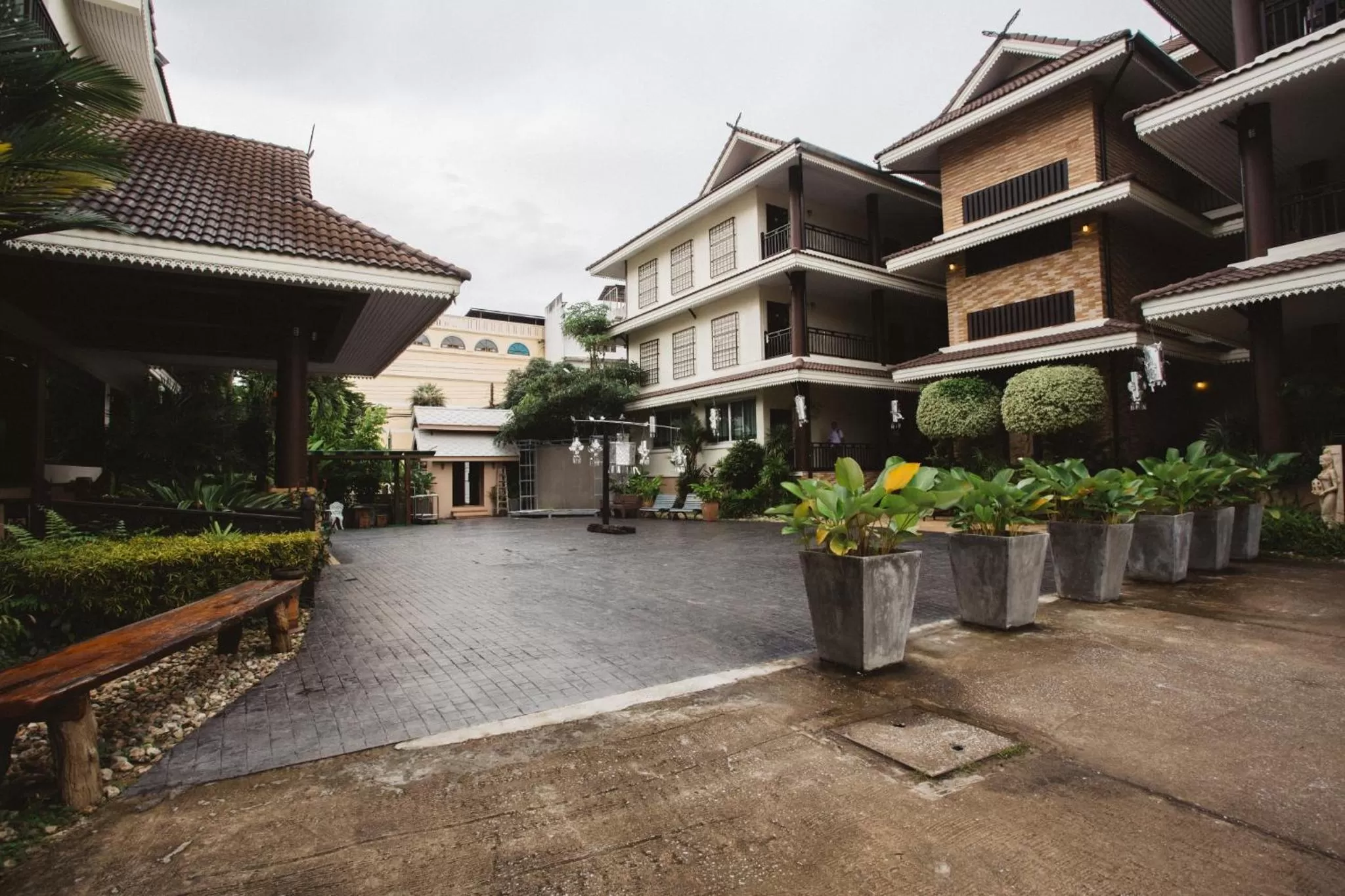 Property building in Diamond Park Inn Chiangrai & Resort