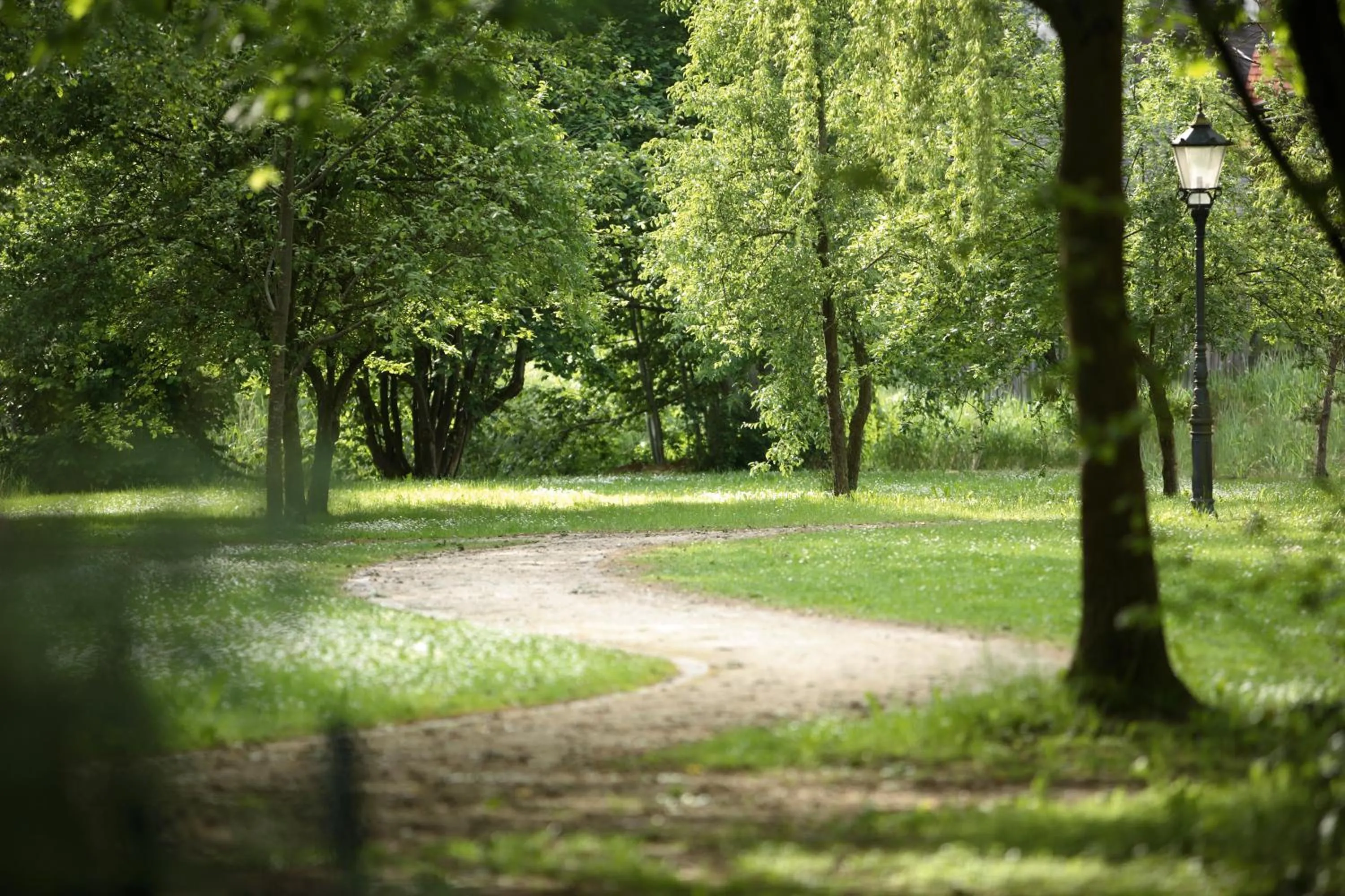 Garden in Parkhotel Schmid