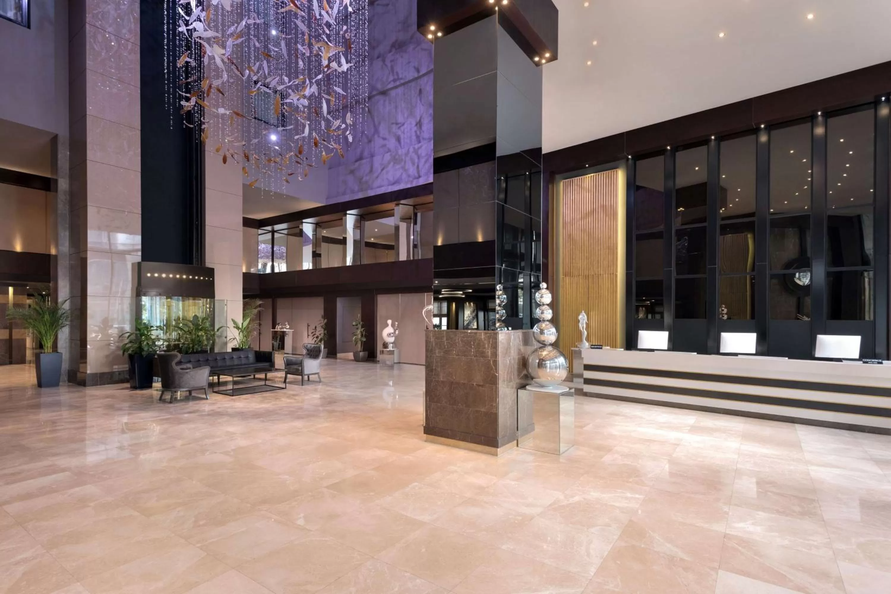 Lobby or reception in Wyndham Grand Tbilisi