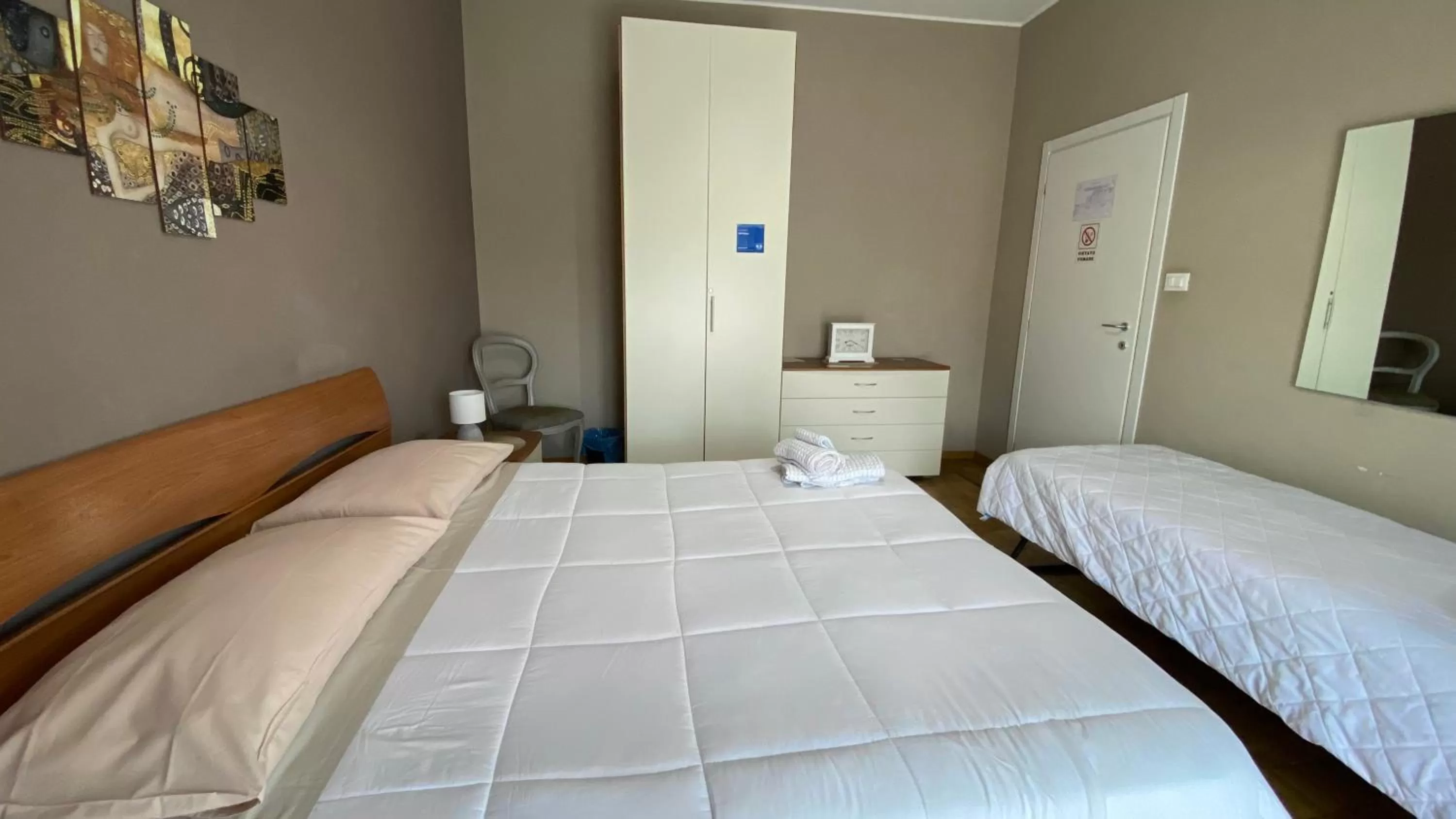 Bedroom, Bed in B&B Alpaca Biella