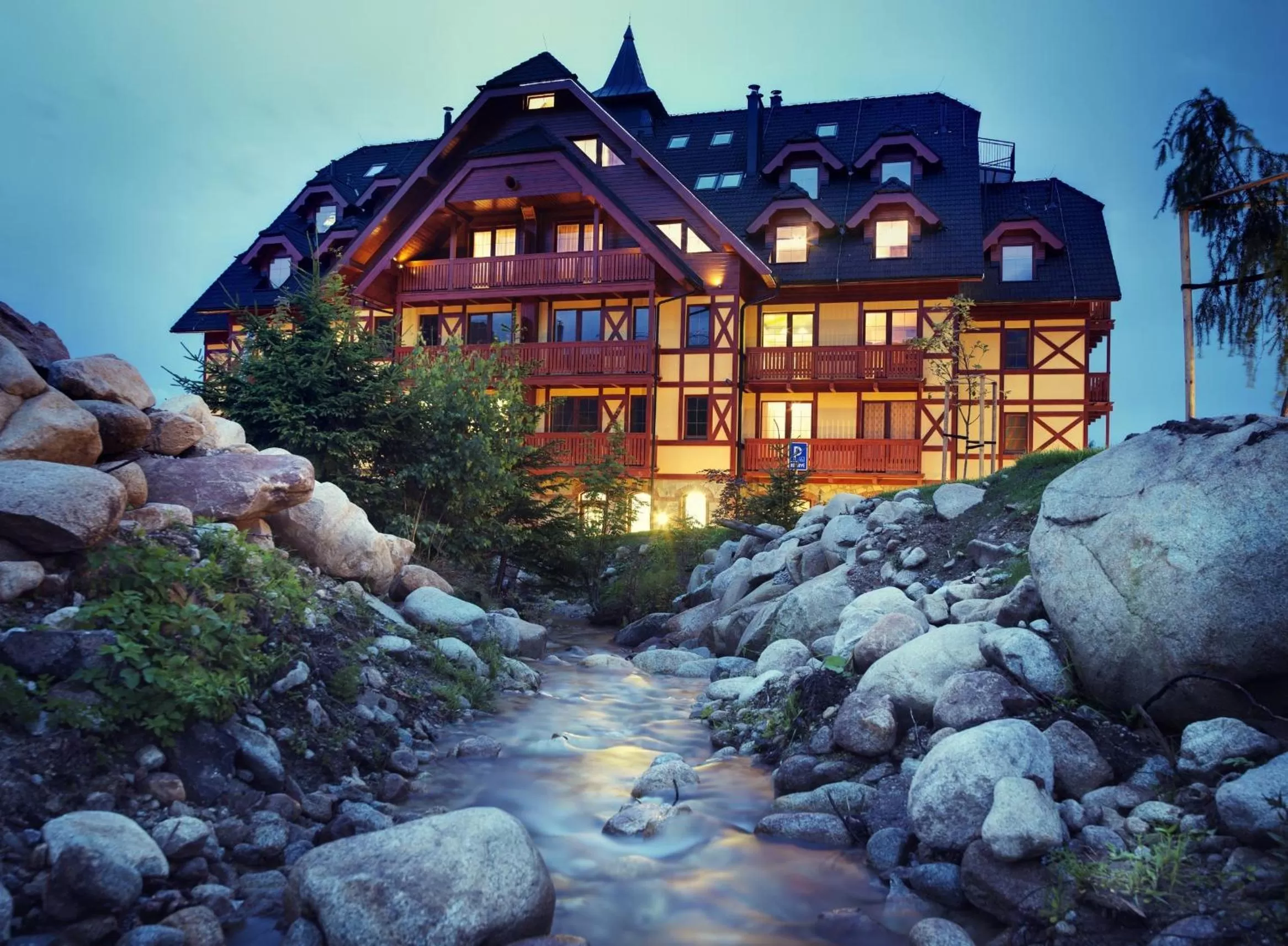 Facade/entrance in APLEND Hotel Kukučka