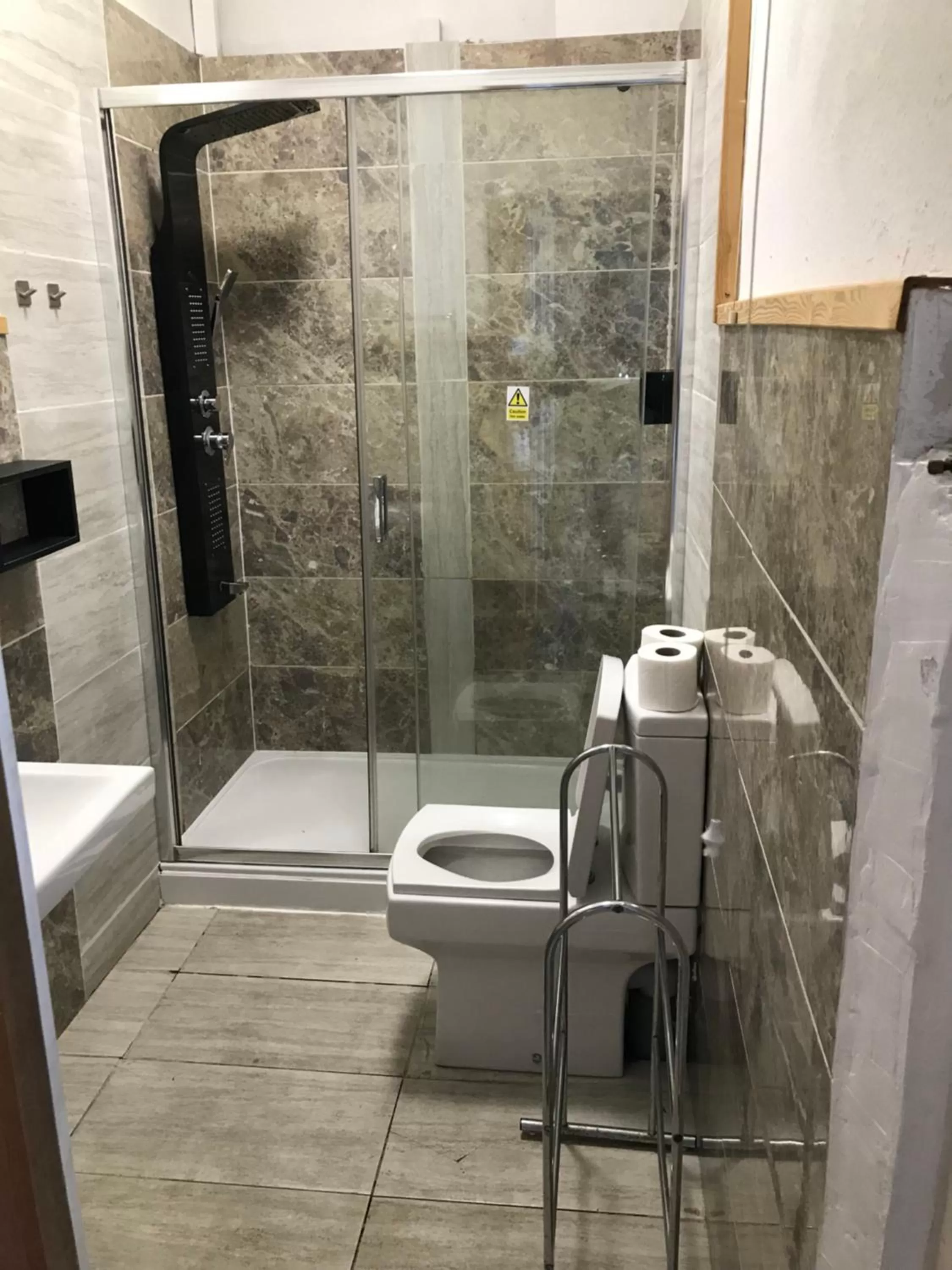 Bathroom in ocean view
