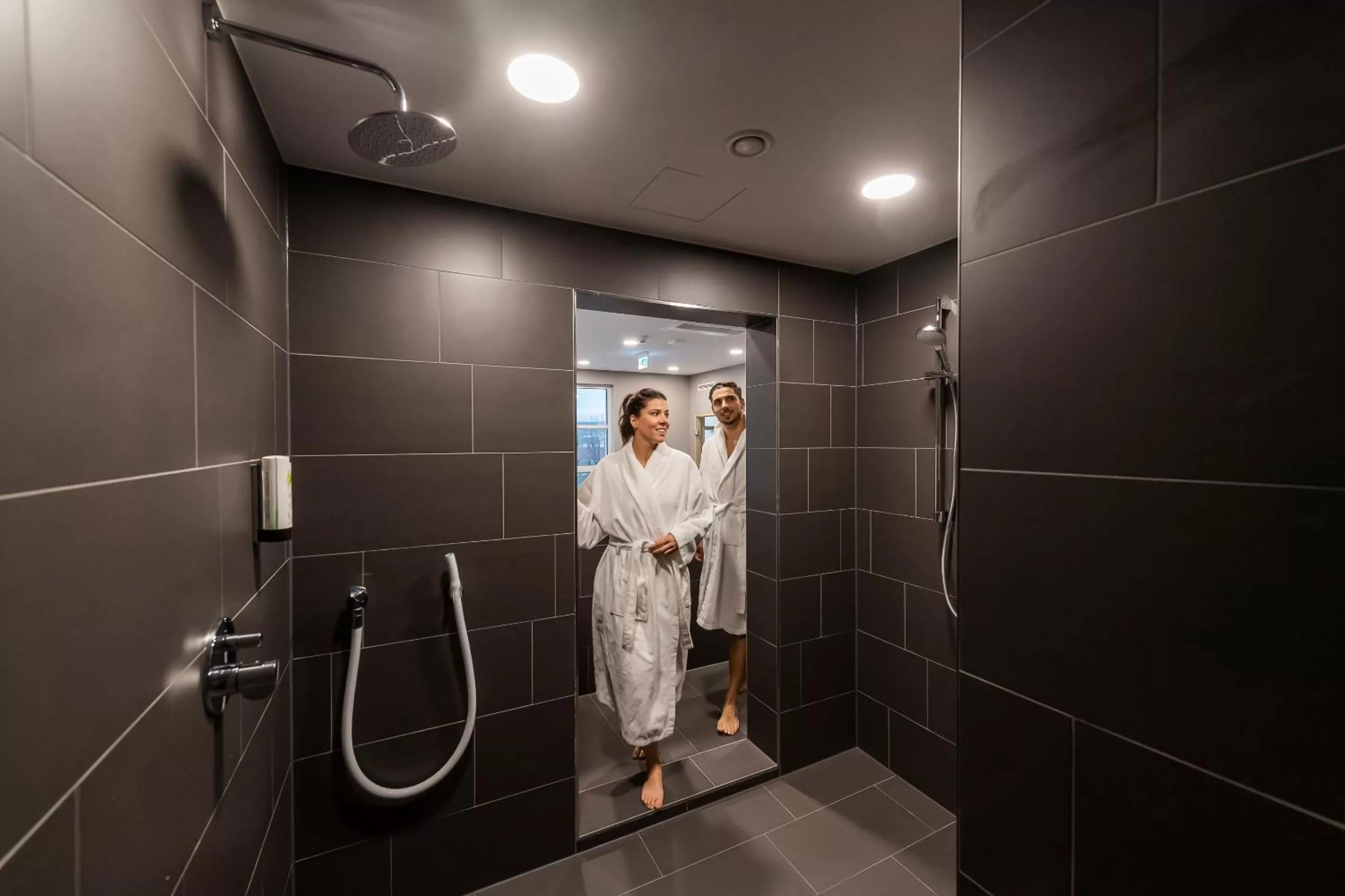 Sauna in HARBR Hotel Heilbronn, a member of Radisson Individuals