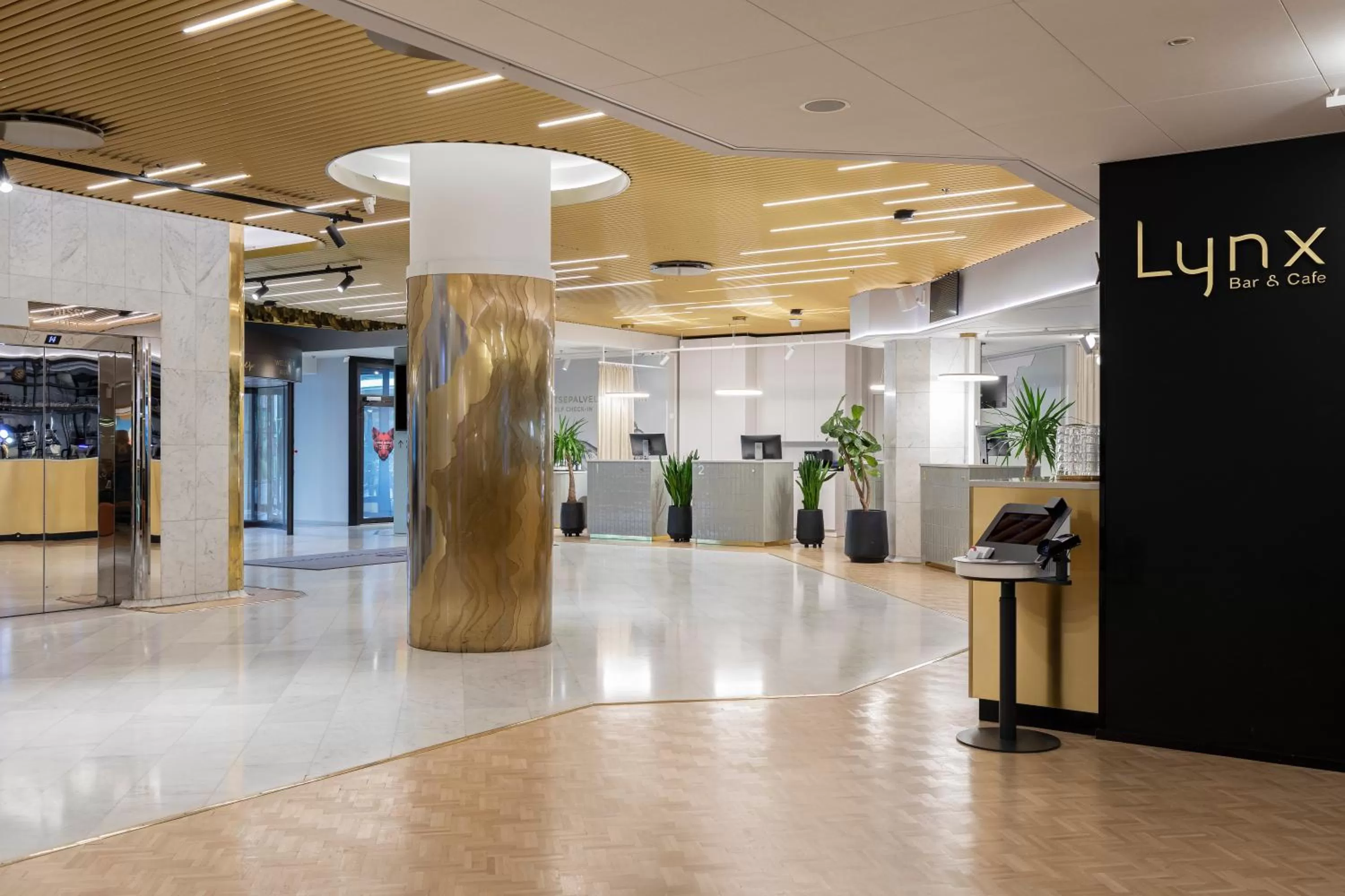 Lobby or reception in Original Sokos Hotel Ilves Tampere