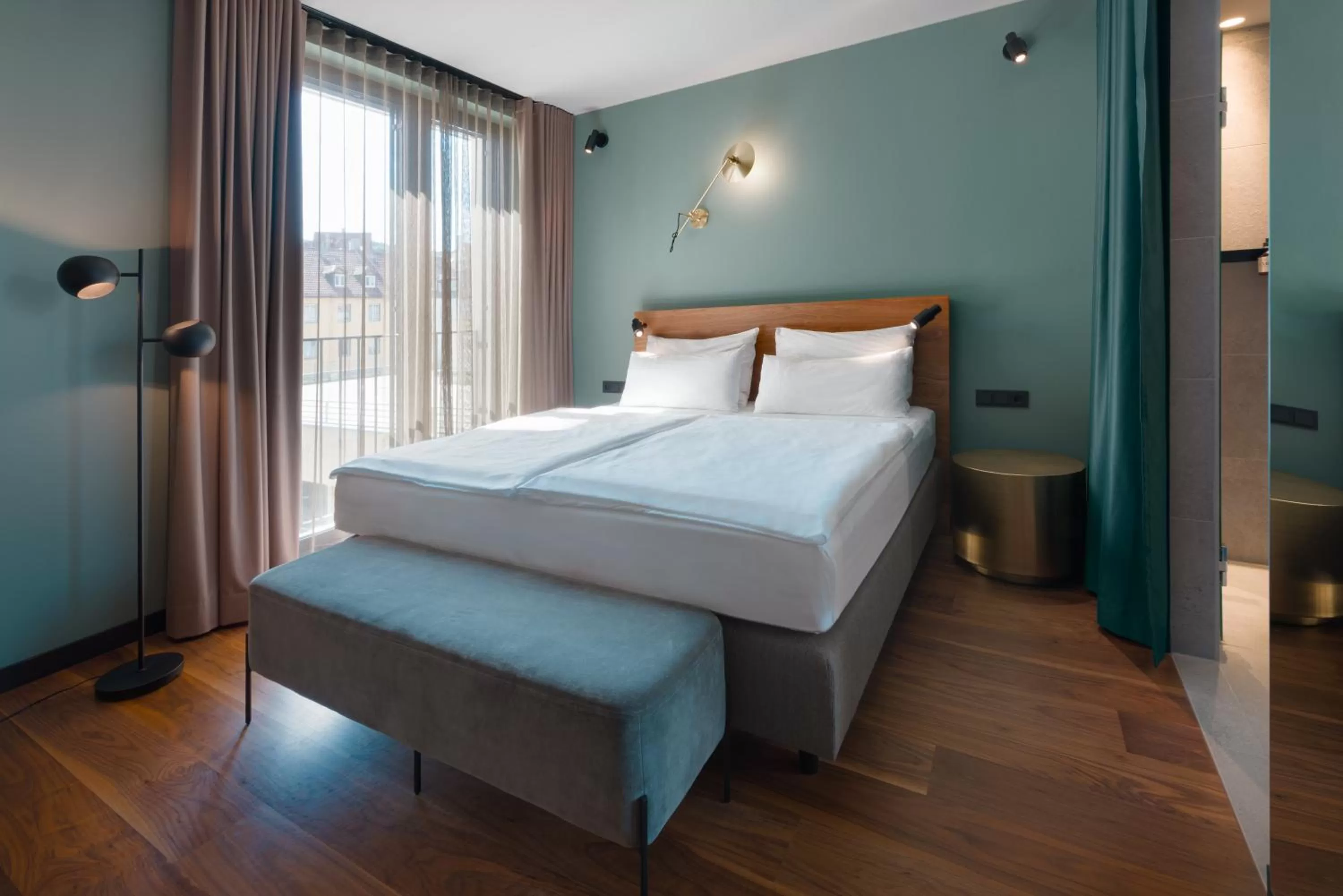 Staff, Bed in EmiLu Design Hotel