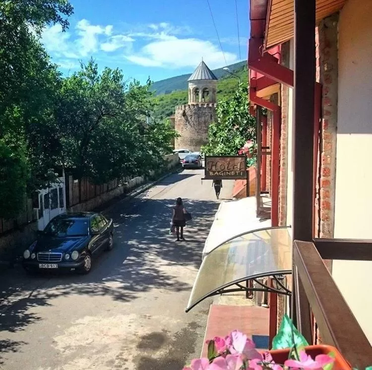 Street view in Hotel Bagineti