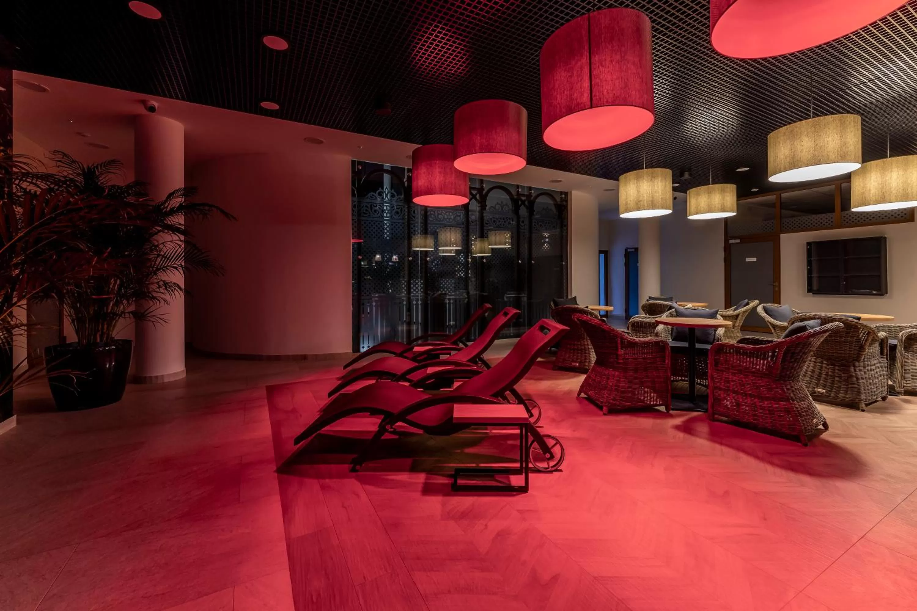 Seating area in Aura Medical SPA Nałęczów