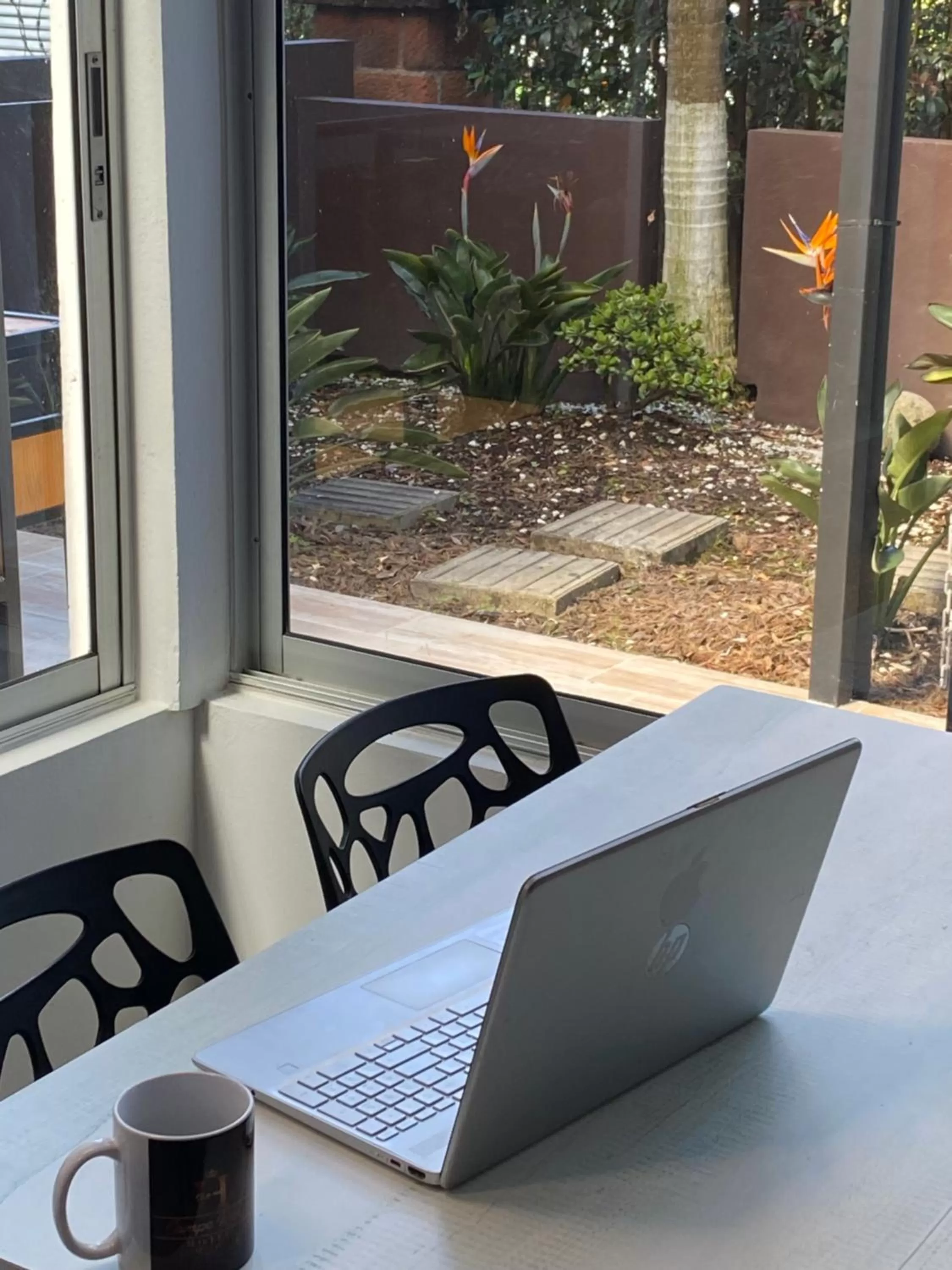 Patio in Hotel Campo Real