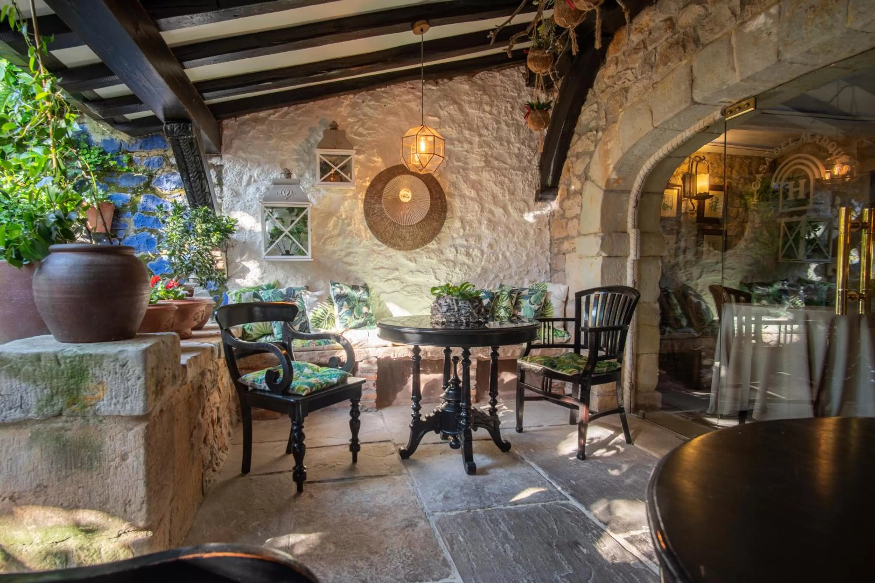 Garden in Hotel Casa del Marqués