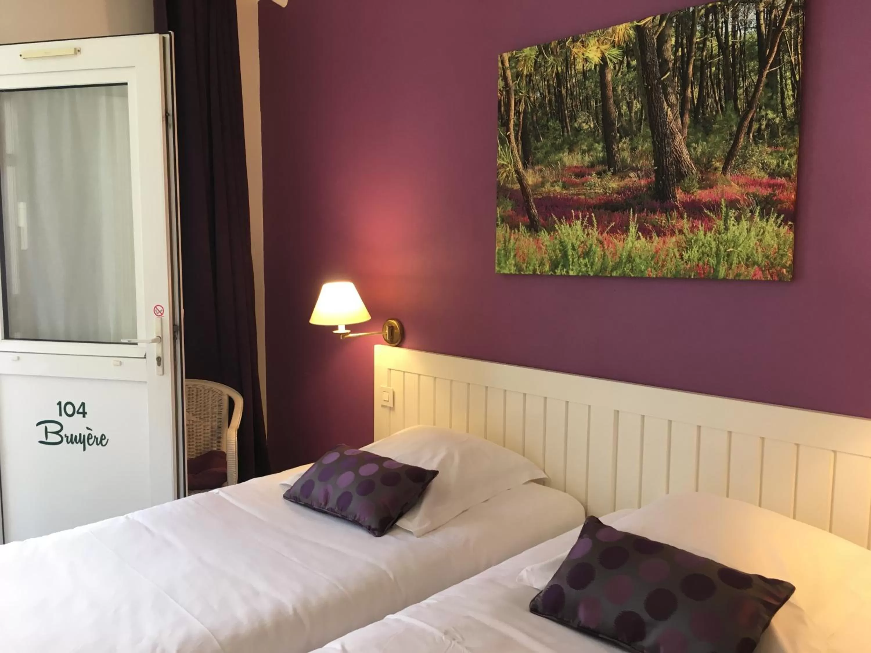 Bed in Garden Hotel Rennes Centre Gare