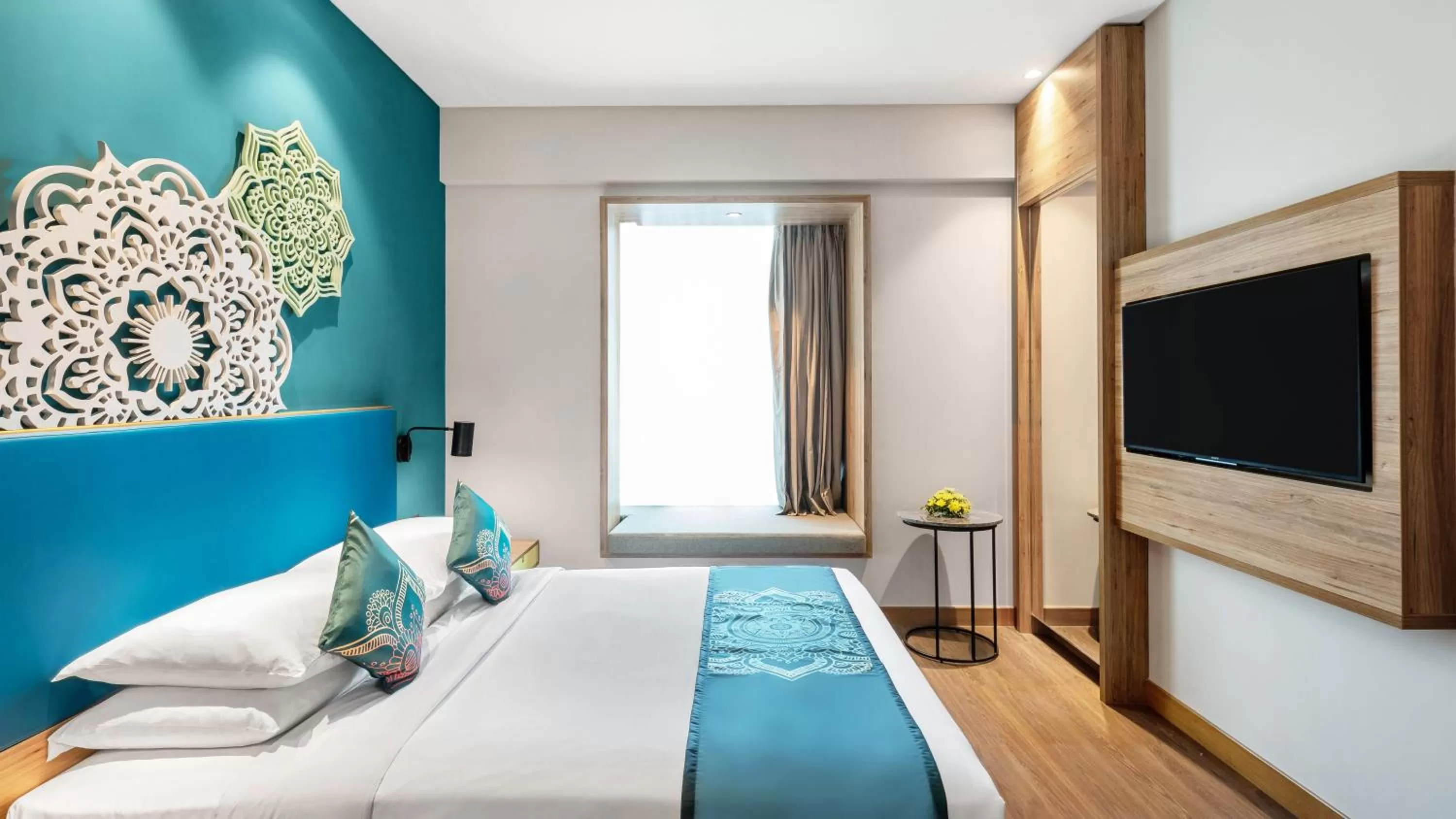 Bedroom, Bed in Grand Mercure Ahmedabad GIFT City - An Accor Hotels Brand