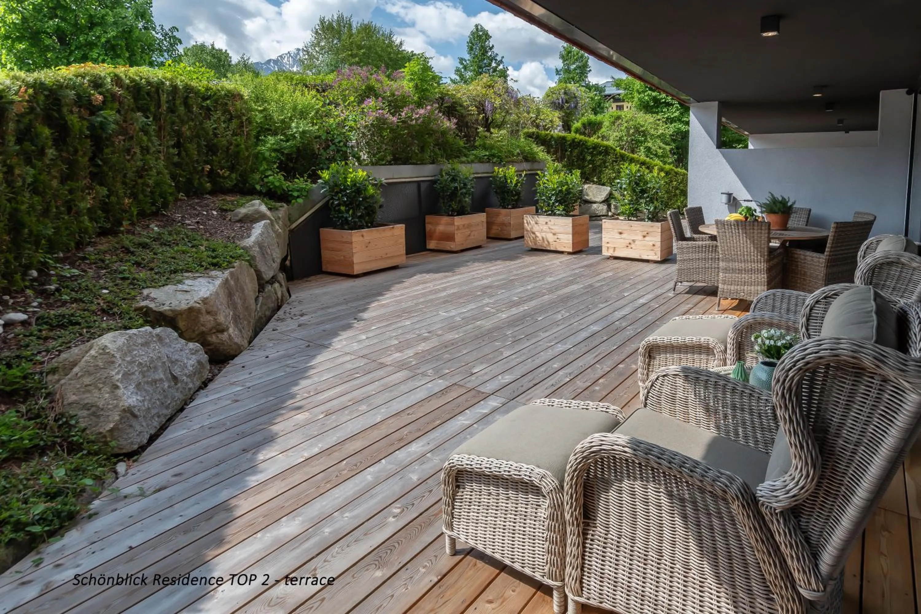 Balcony/Terrace in Schönblick Residence - Absolut Alpine Apartments