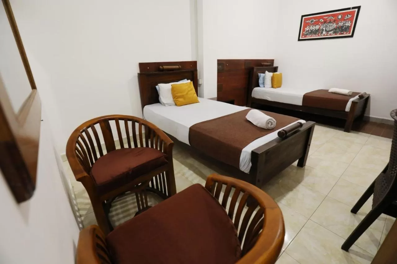 Bed in Seyara Holiday Resort