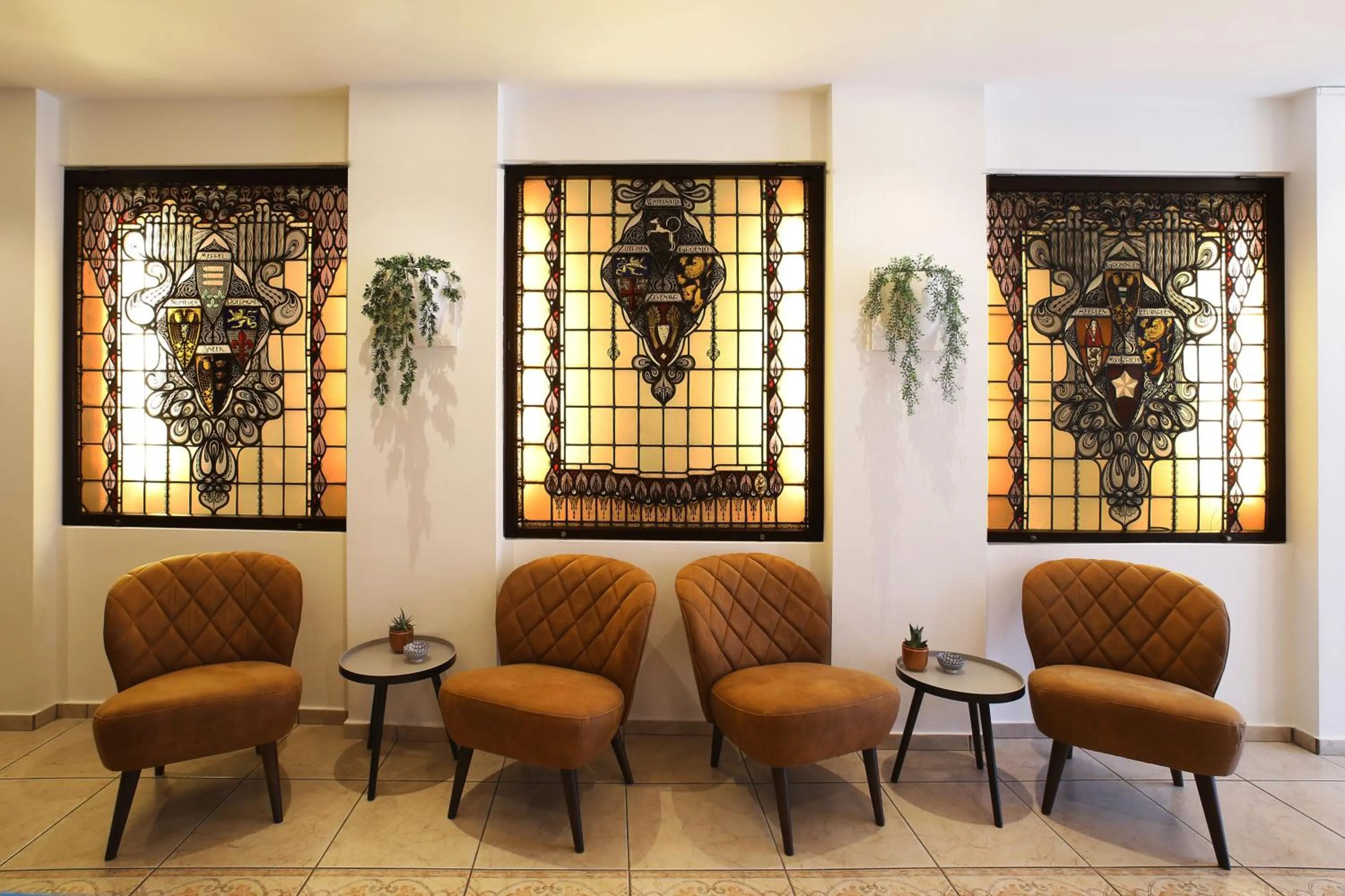 Lobby or reception in Hotel de Koophandel