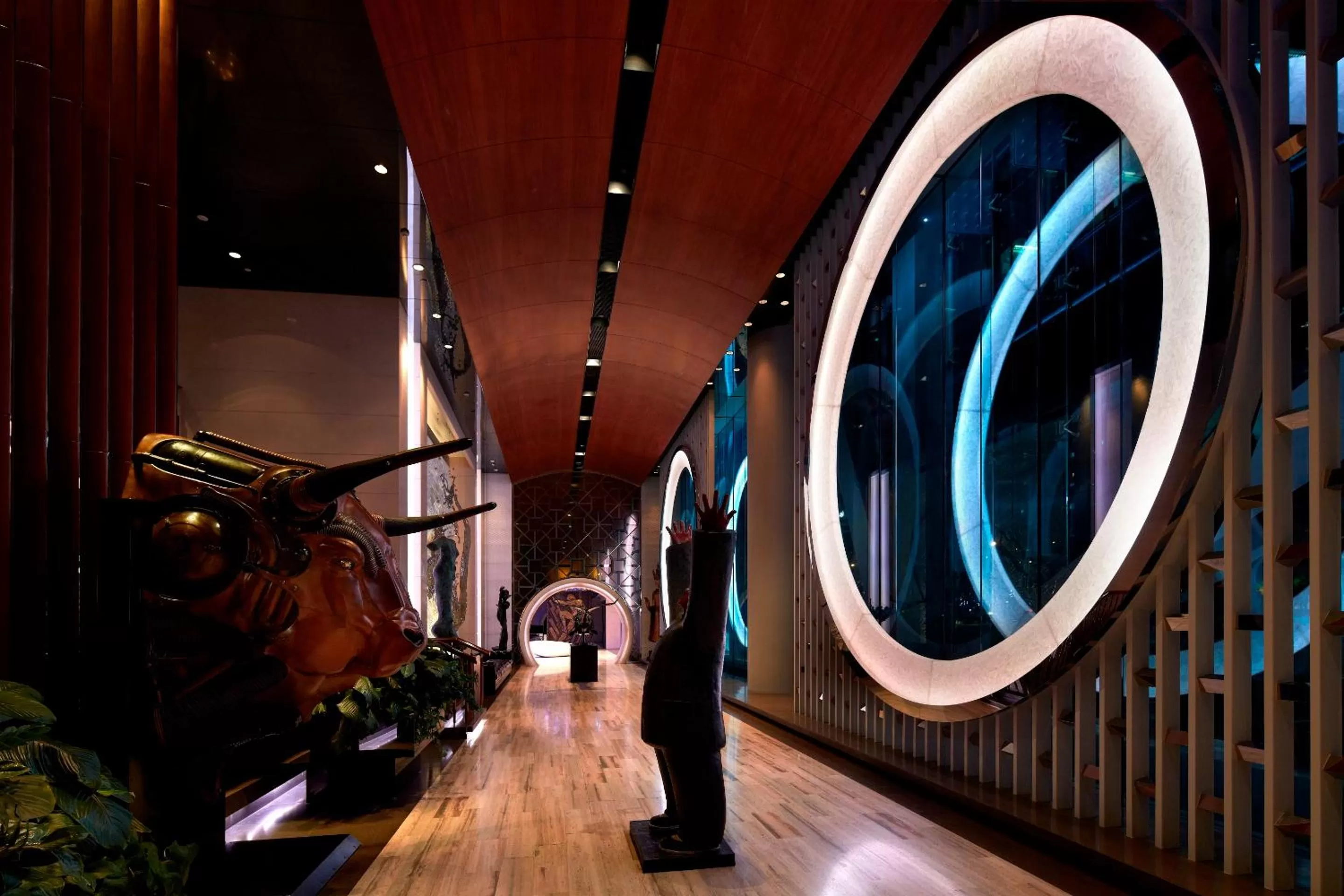 Lobby or reception in Hotel Éclat Beijing