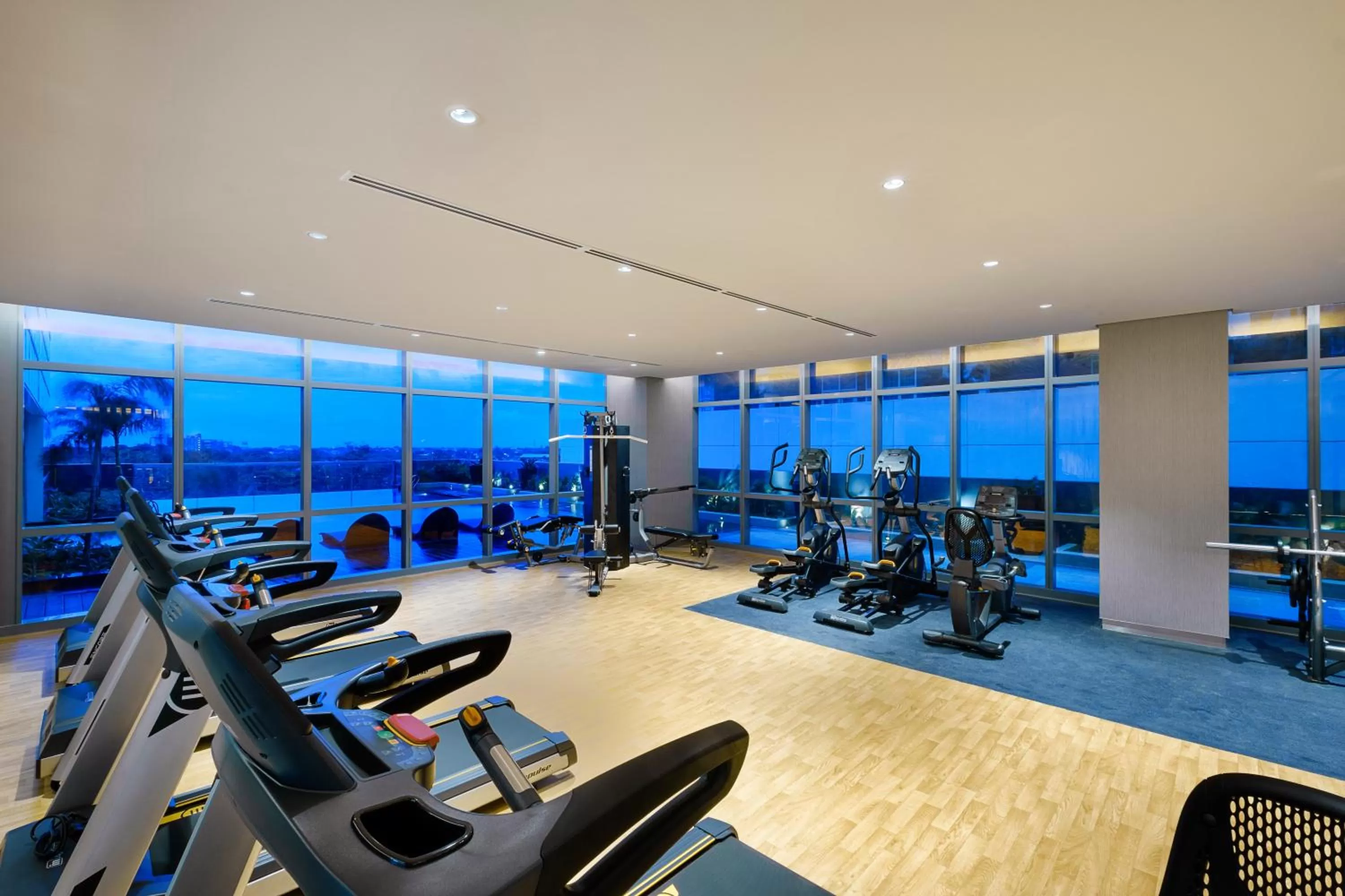 Fitness centre/facilities in Savoy Hotel Mactan Cebu near Newtown Beach