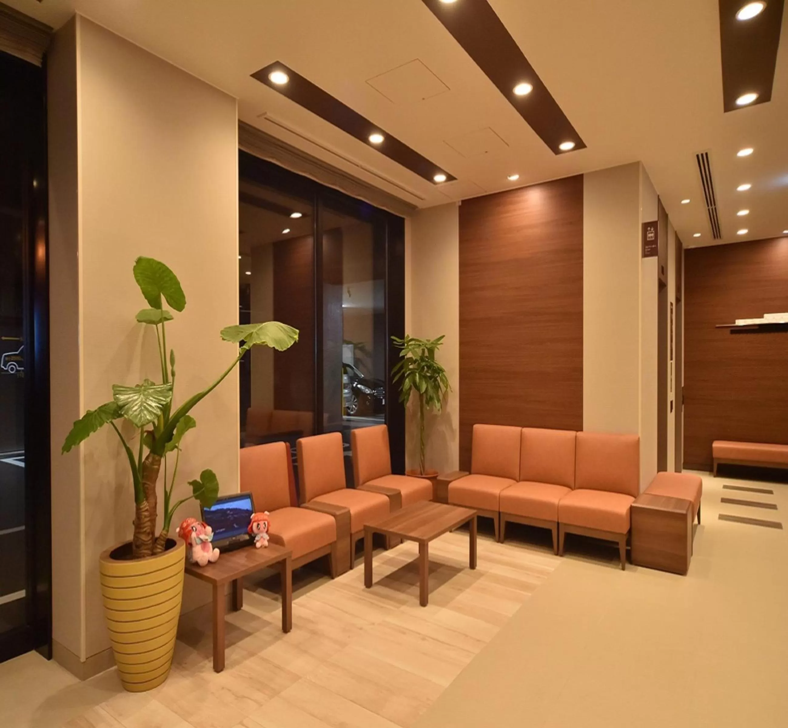 Lobby or reception in Dormy Inn Abashiri