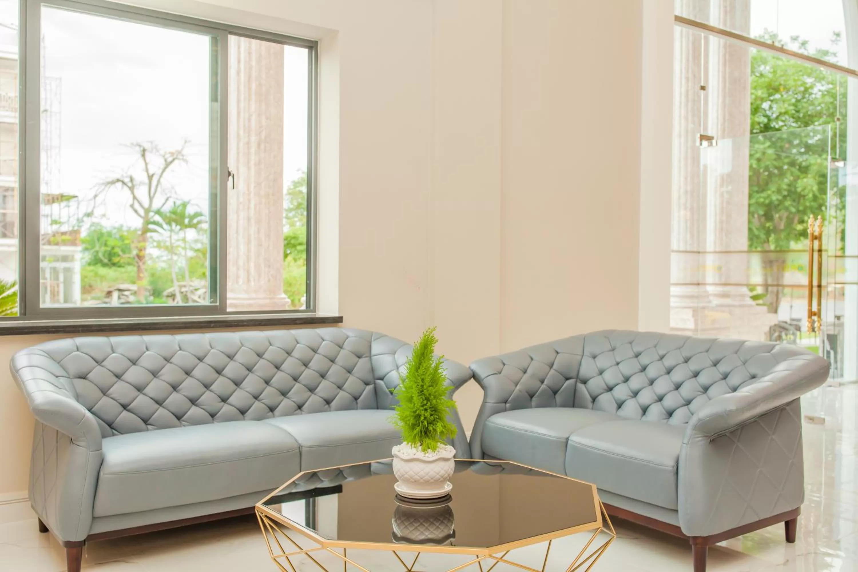 Living room in Orbit Hotel Nha Trang