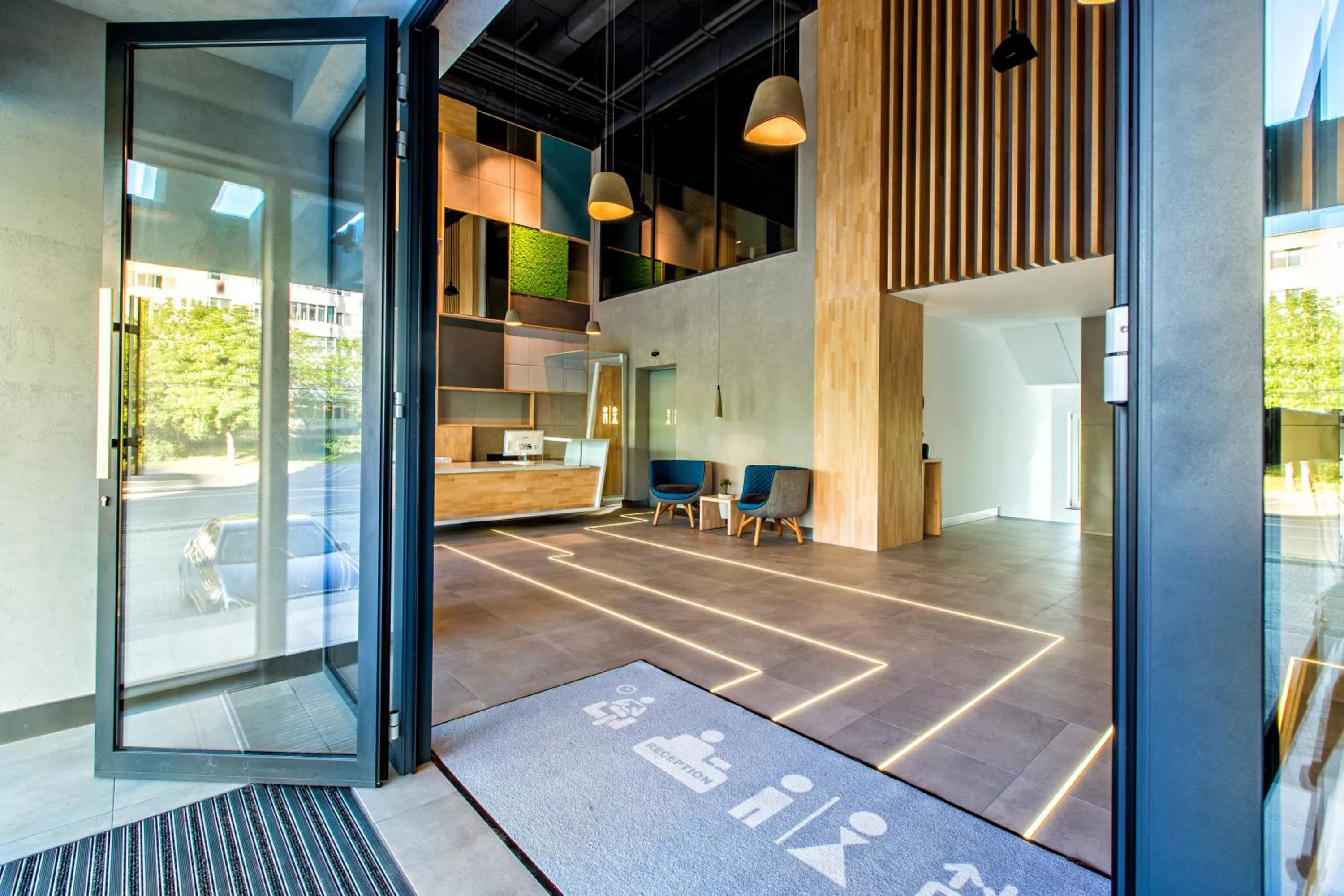 Lobby or reception in Mava Apartamente