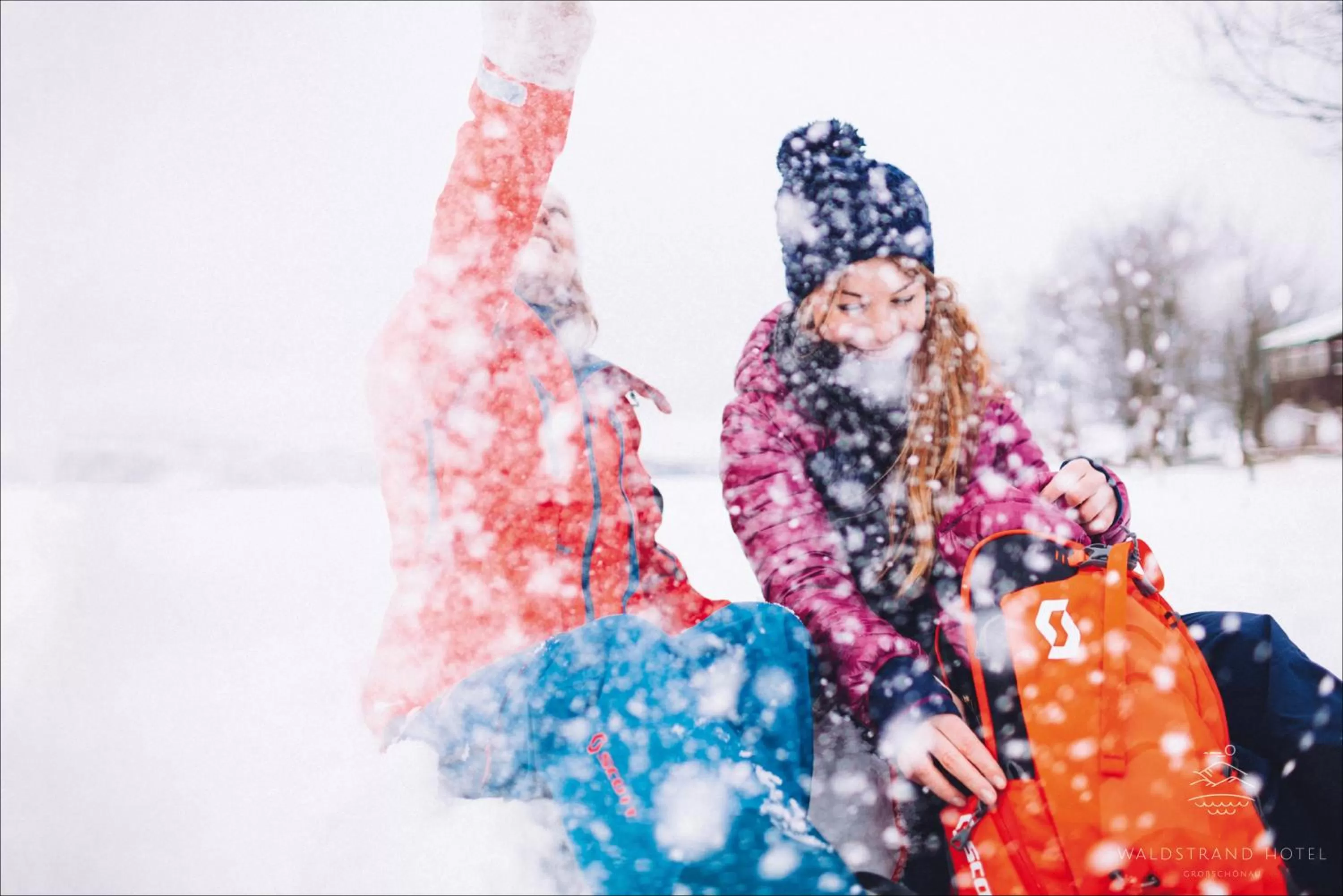 Natural landscape, Winter in Waldstrand-Hotel Großschönau