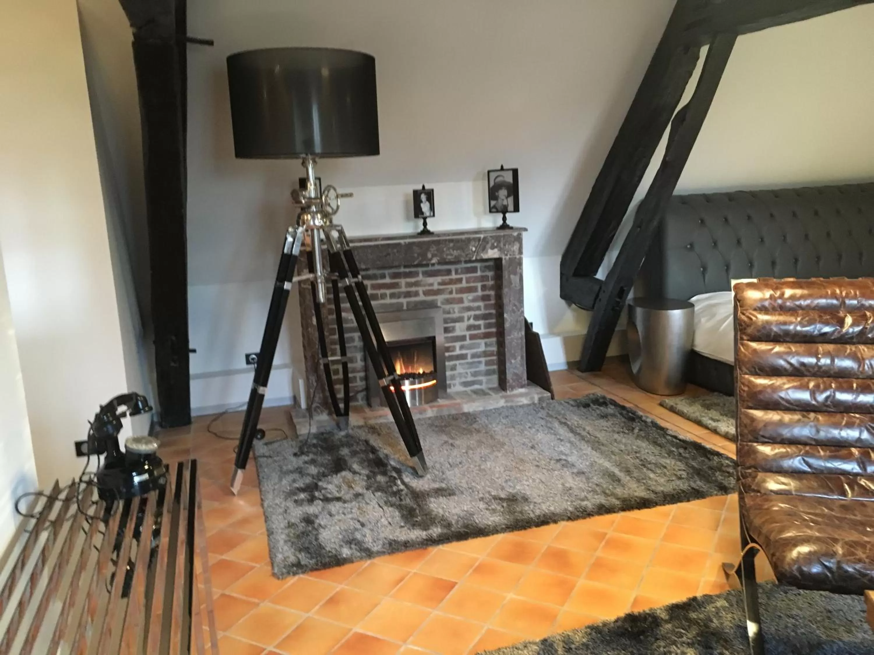 Decorative detail in Demeure des Vieux Bains