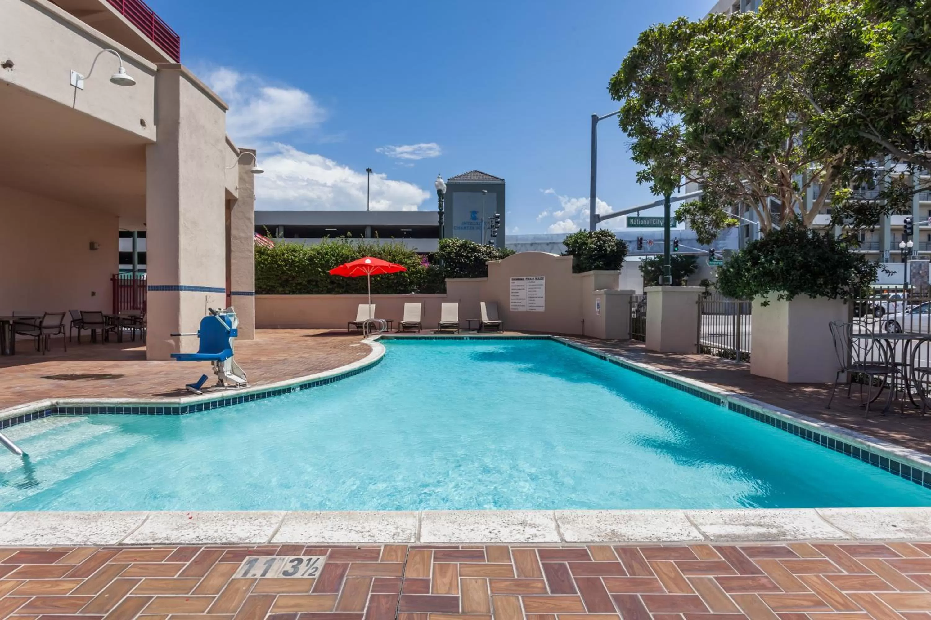 Swimming pool in Ramada by Wyndham San Diego National City