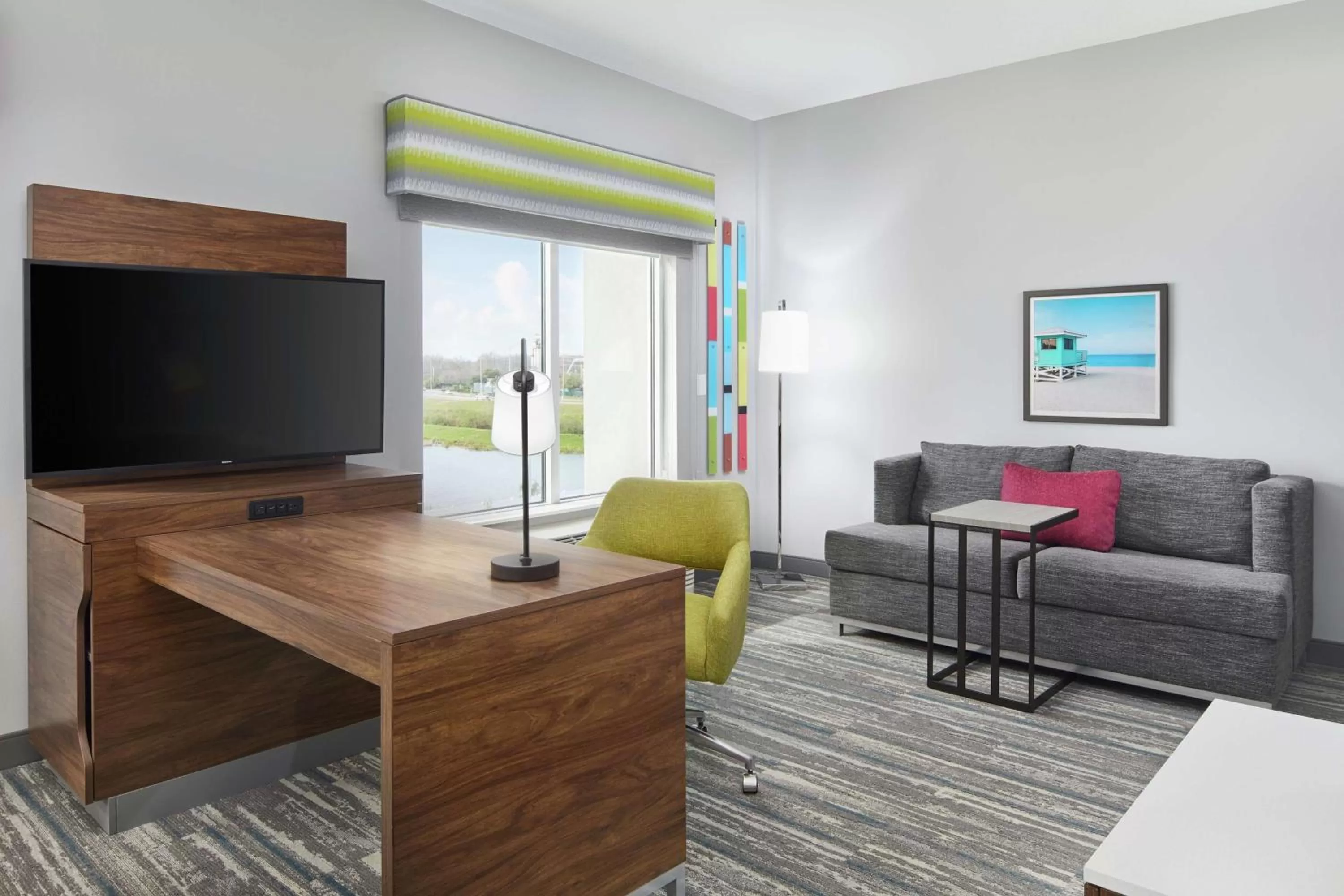 Bedroom in Hampton Inn Odessa Trinity