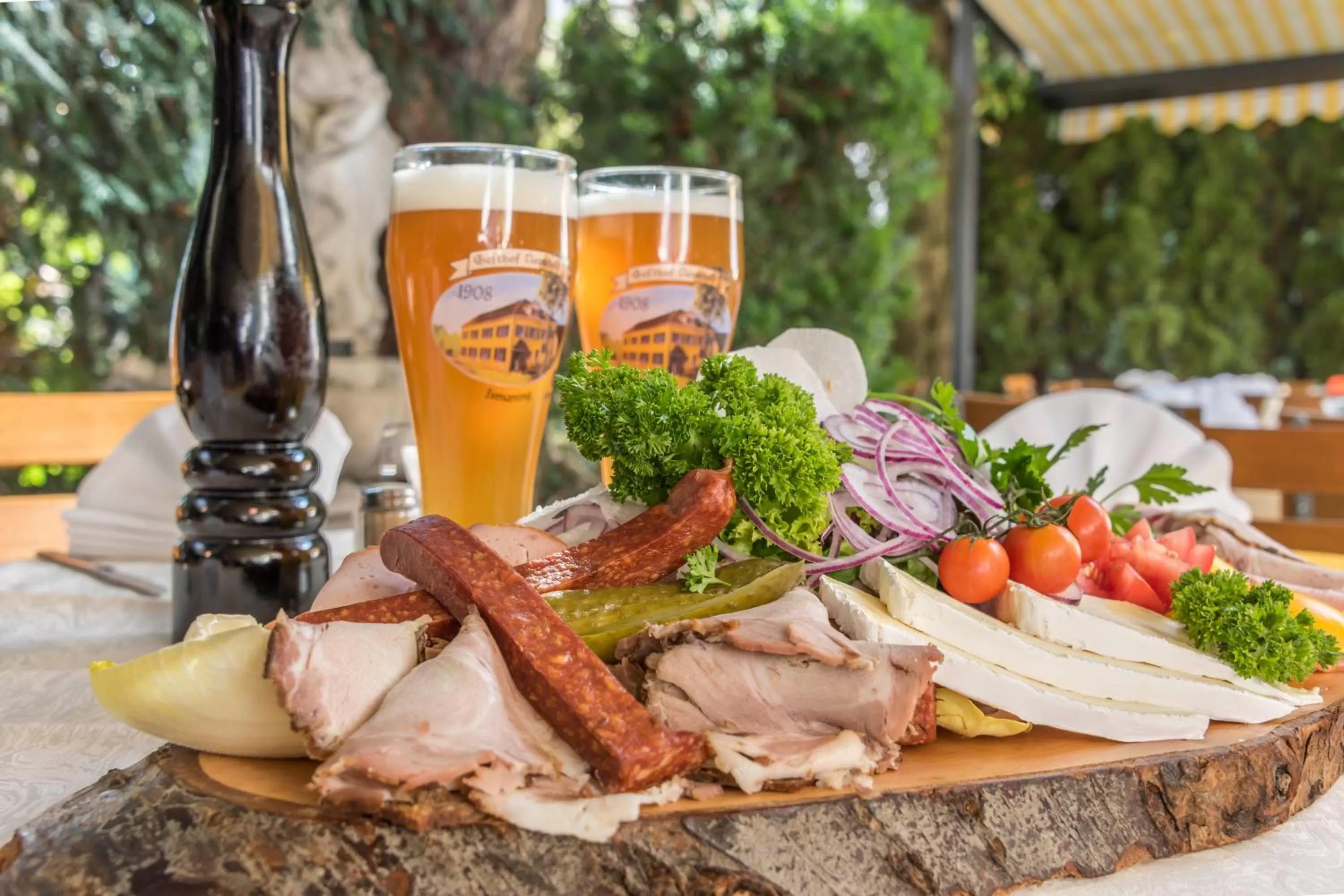 Food and drinks in Gasthof Neuwirt