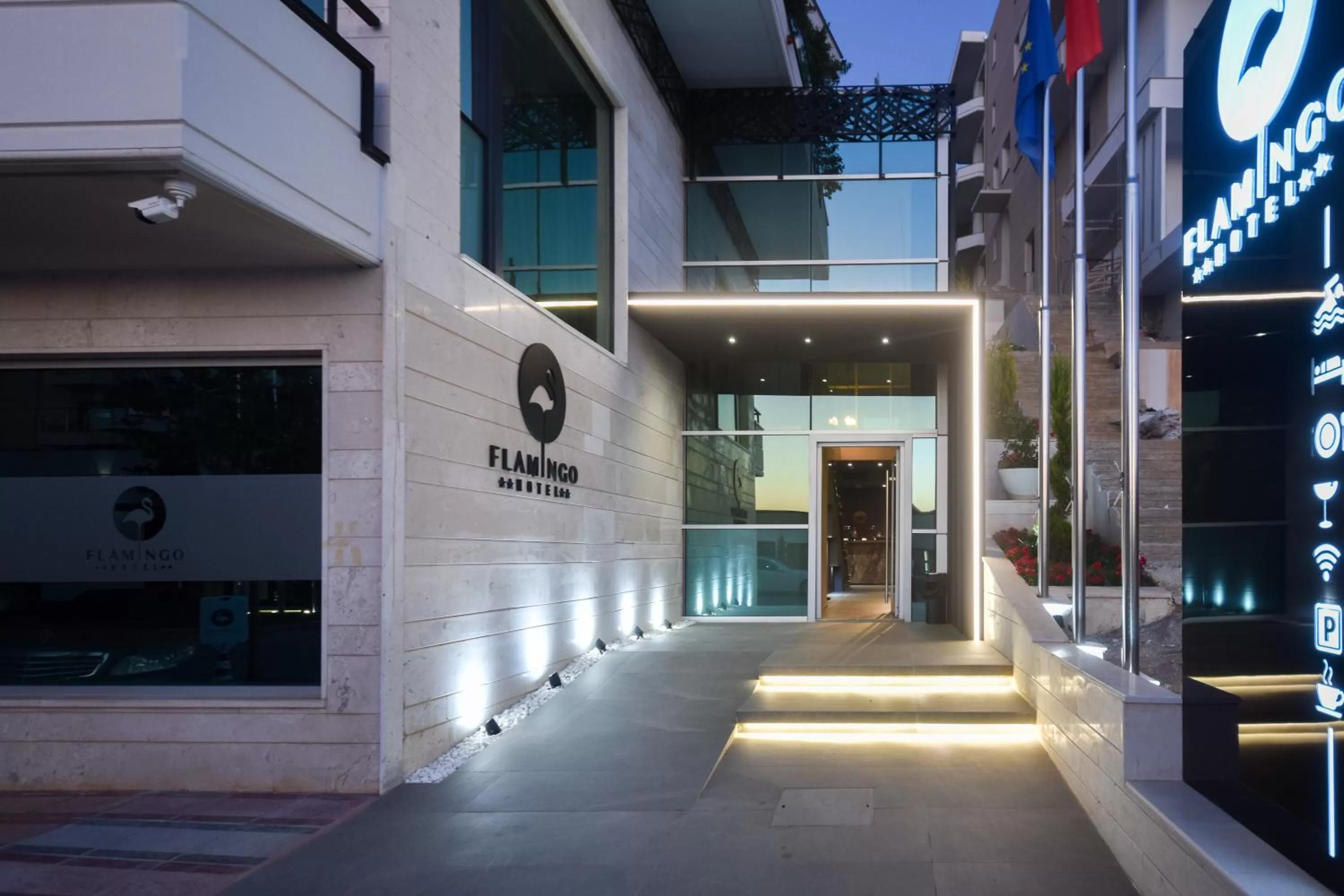 Property building in Flamingo Hotel