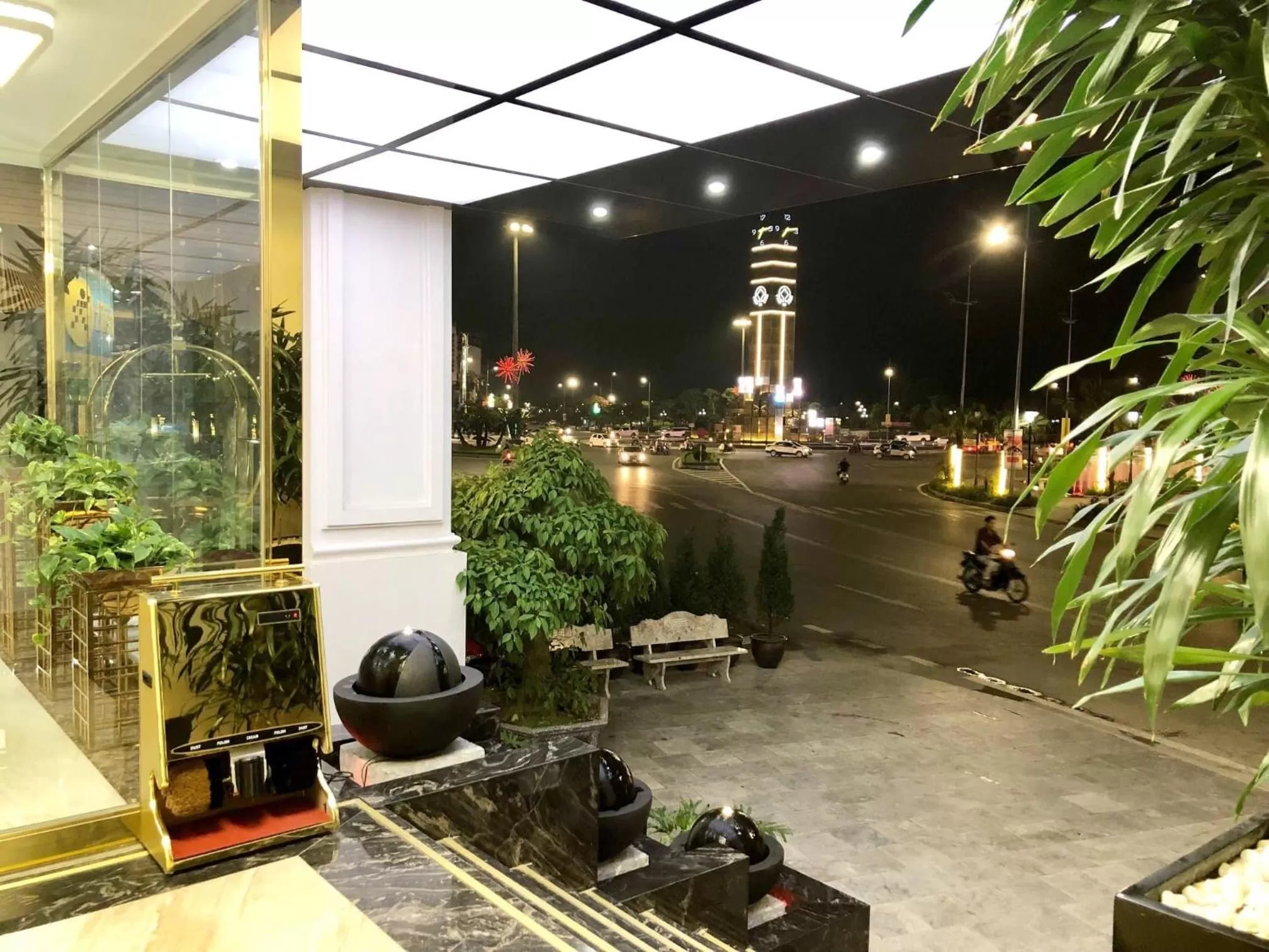 City view in Diamond Luxury Hotel